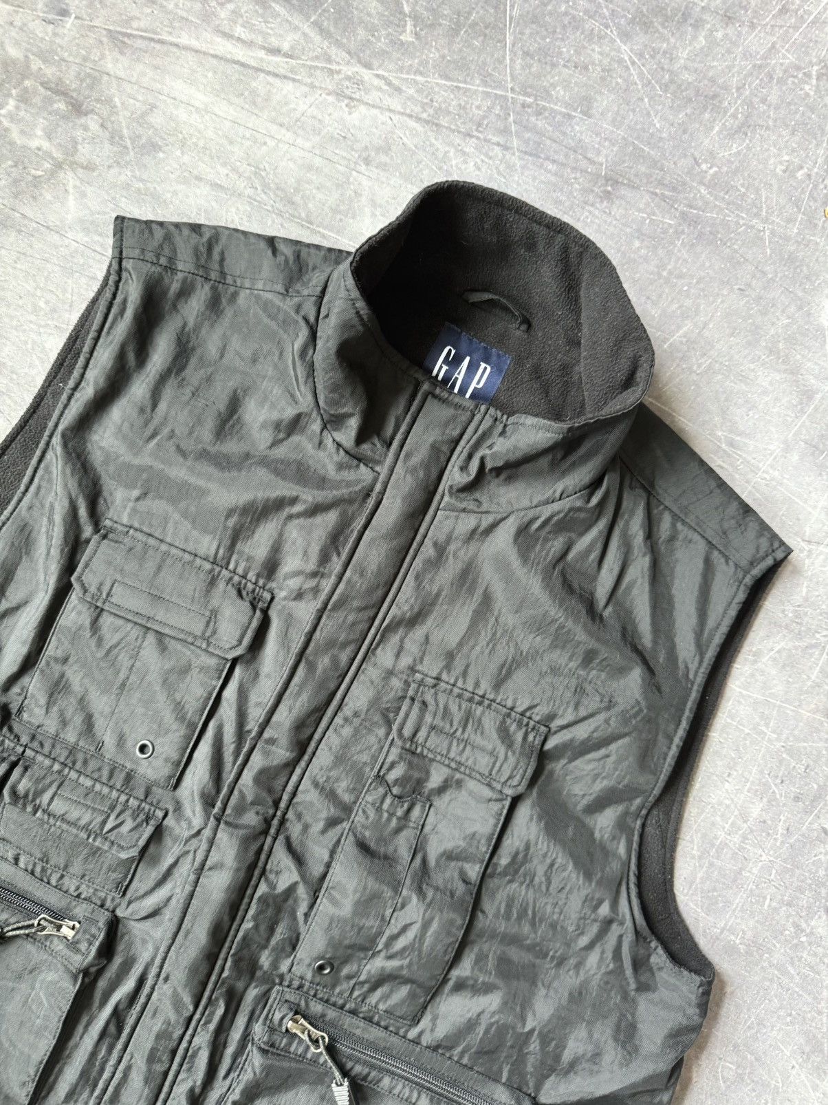 Vintage Vintage Y2K Gap Tactical Vest (L) Size US L / EU 52-54 / 3 - 3 Thumbnail