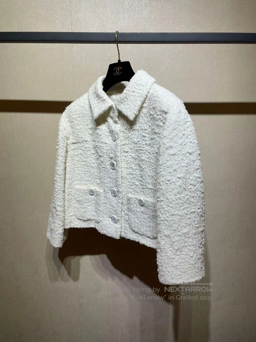 Chanel Chanel Cruise White Short Coat. Size S / US 4 / IT 40 - 2 Thumbnail