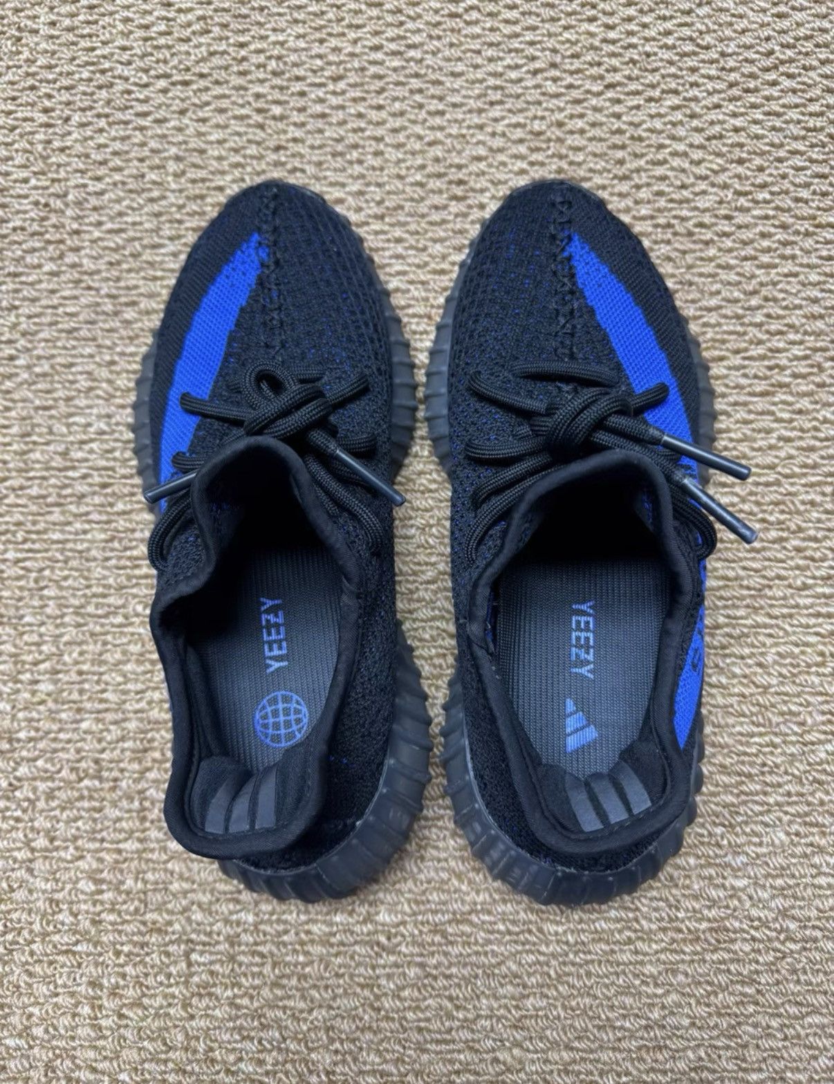 Adidas Adidas Yeezy 350 Black Blue K37 Size US 8.5 / IT 38.5 - 1 Thumbnail