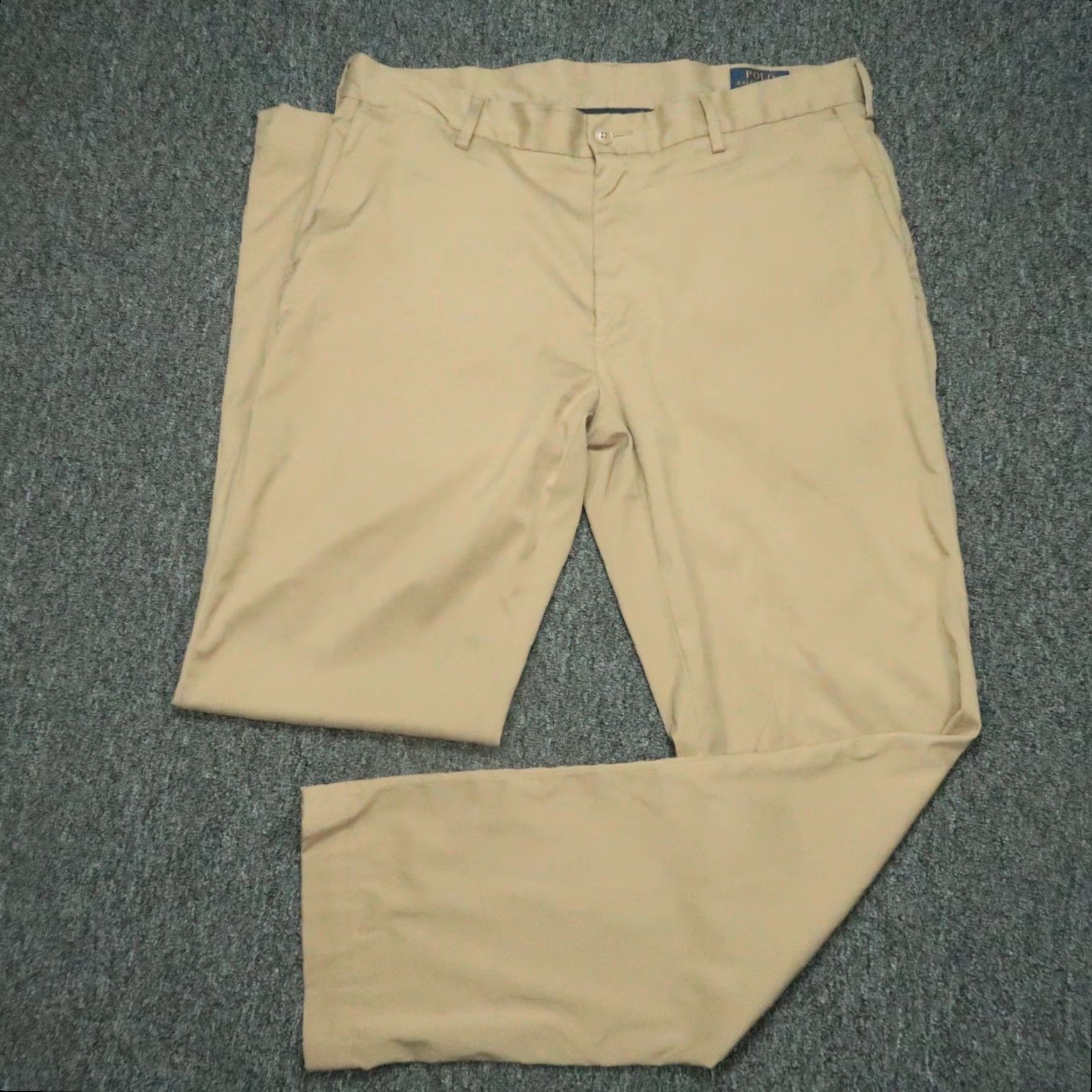 Polo Ralph Lauren Polo Ralph Lauren Pants Men 36x34 Khaki Stretch Classic Fit Performance Trouser Size US M / EU 48-50 / 2 - 2 Thumbnail