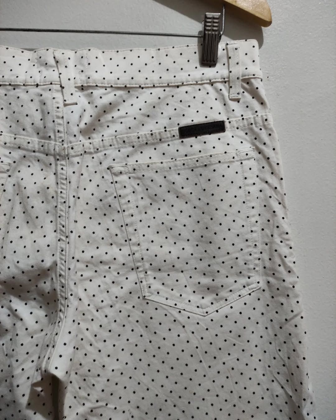 Dolce & Gabbana Dolce & Gabbana Sicilia Polka Dot Cotton Pants Size US 33 - 8 Thumbnail