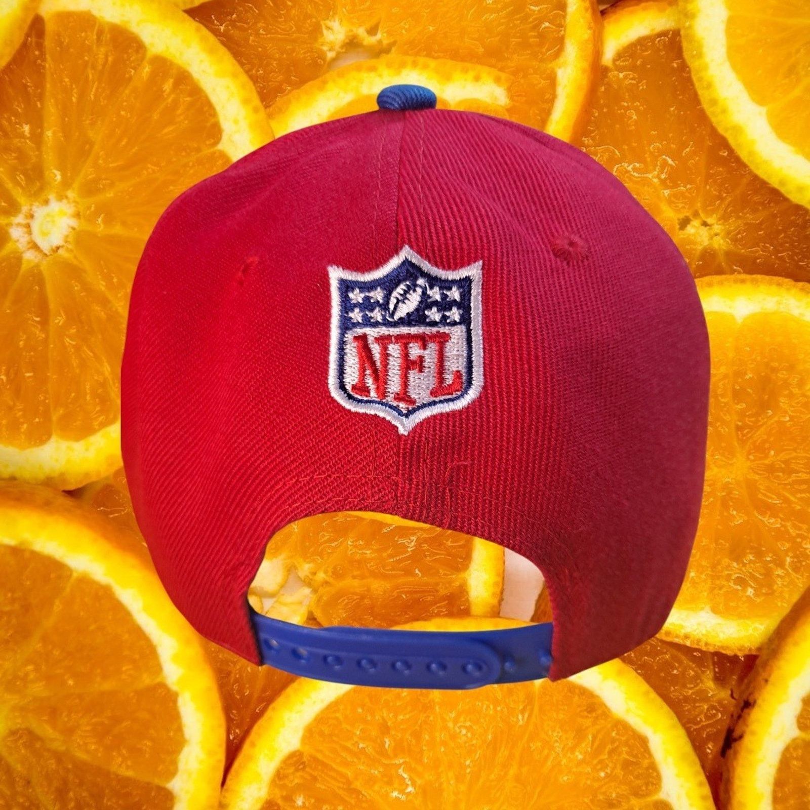 New Era New York Giants New Era 9FIFTY Snapback Hat NFL Football Cap Size ONE SIZE - 4 Thumbnail