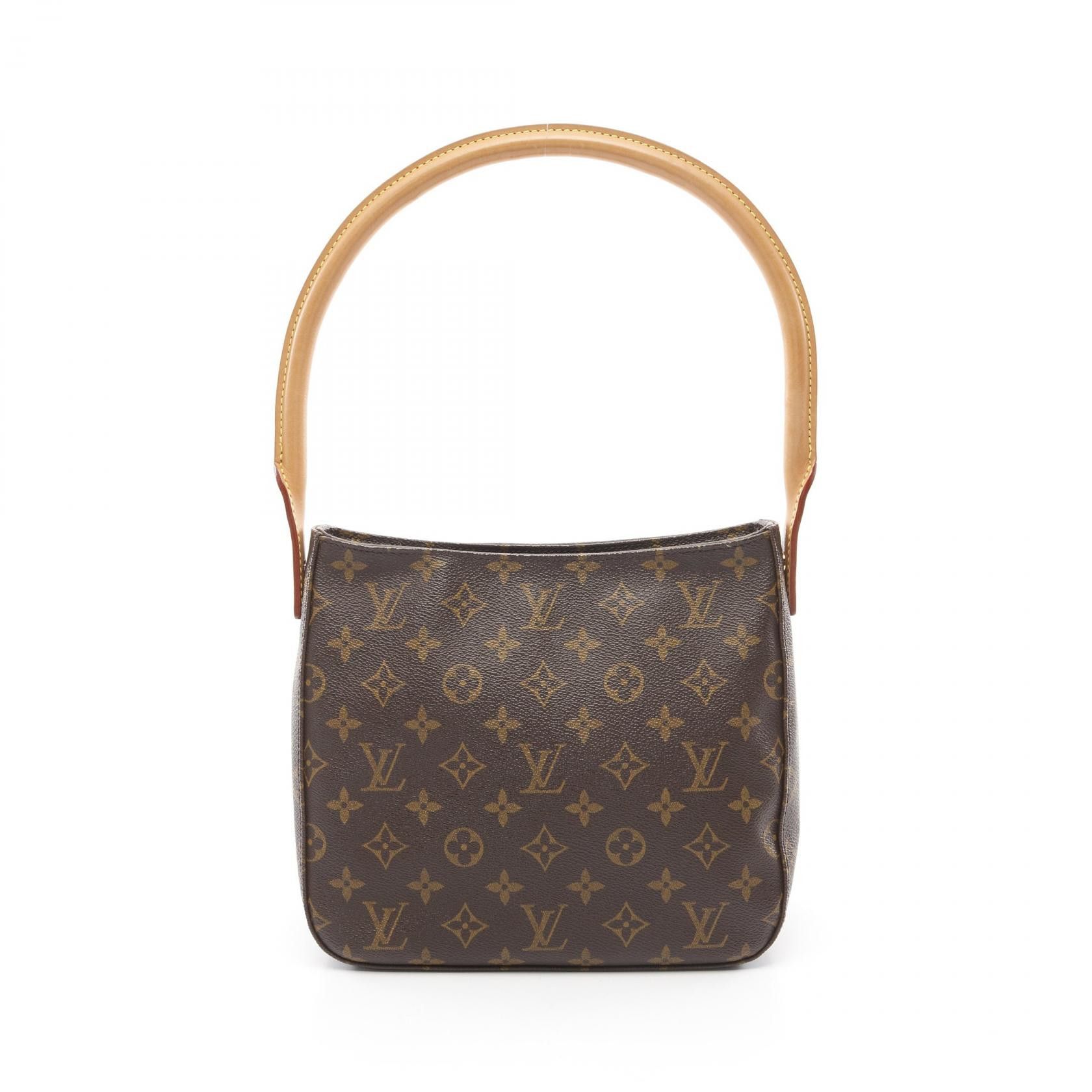 Louis Vuitton Louis Vuitton Looping Mm Monogram Shoulder Bag Canvas Shoulder Bag M51146 in Brown, Women's