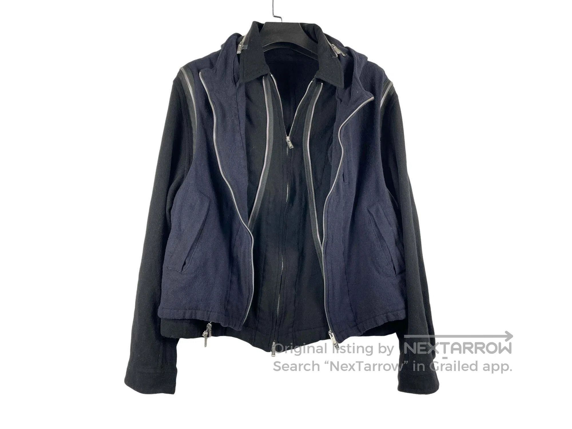 Undercover Undercover Fake Two-Piece Wool Zip Jacket Size US XL / EU 56 / 4 - 3 Thumbnail