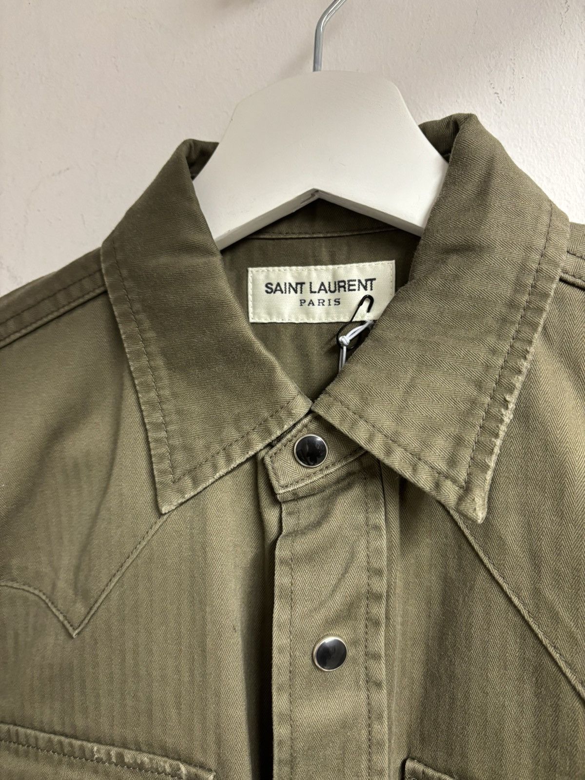 Saint Laurent Paris Saint Laurent Paris shirt Size XS / US 0-2 / IT 36-38 - 2 Thumbnail