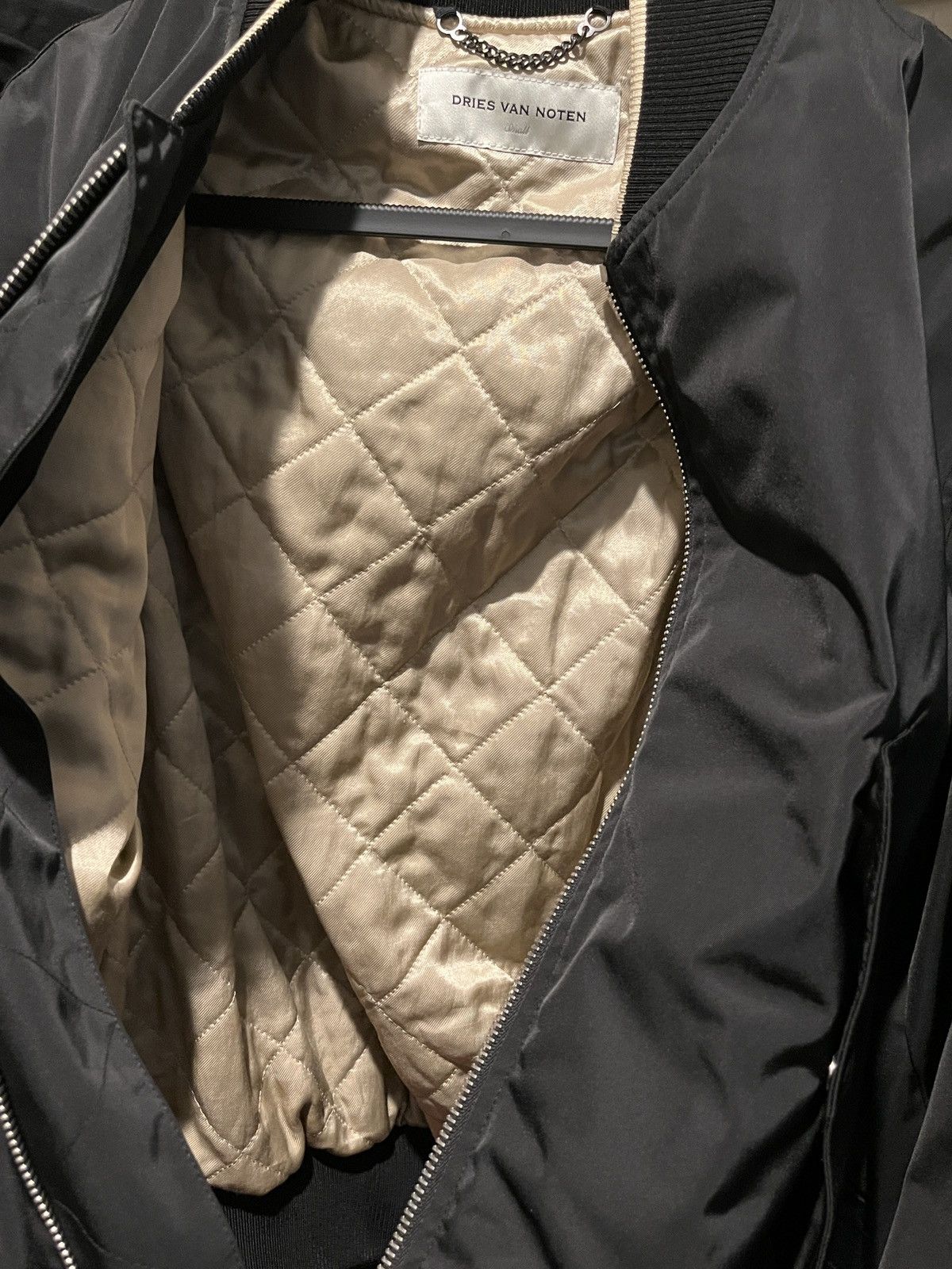 Dries Van Noten Dries Van Noten Black Vellow Back Zip Bomber Size US S / EU 44-46 / 1 - 4 Thumbnail