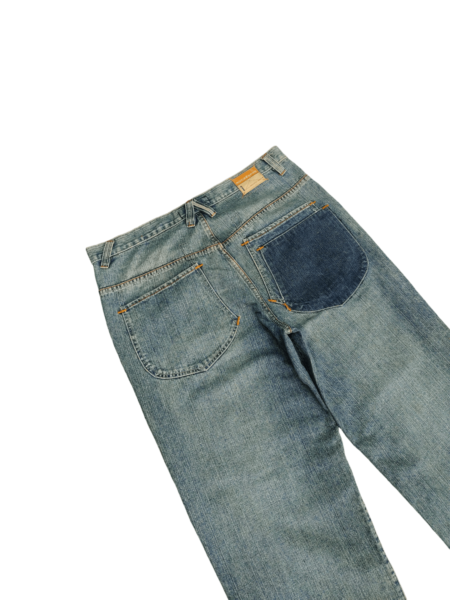 Rocawear Baggy Jeans Rocawear Patches Denim Wide Loose Y2k Jnco Size US 40 / EU 56 - 11 Thumbnail