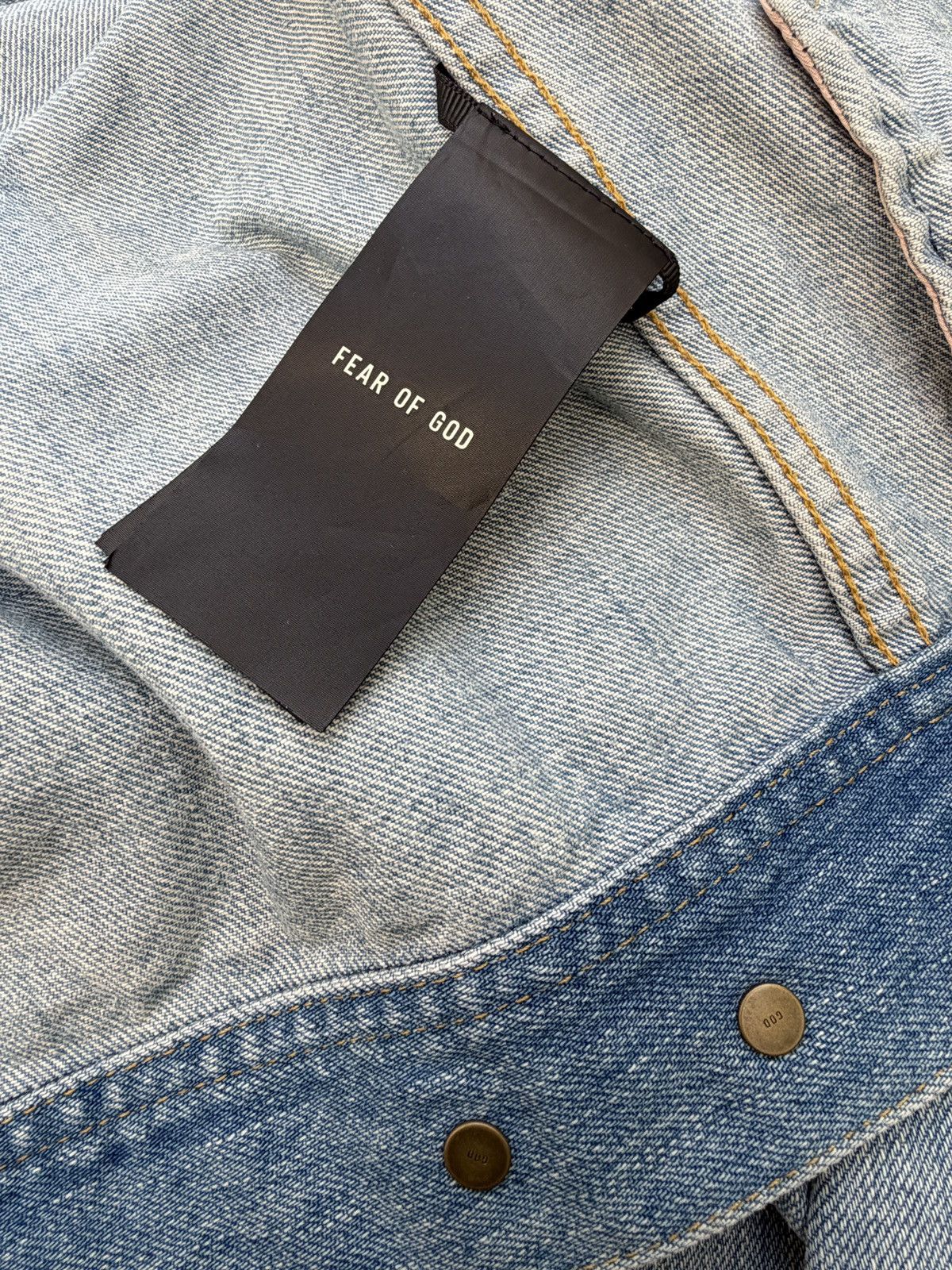 Fear of God Fear Of God Eternal Collection Denim Cropped Jacket Size US L / EU 52-54 / 3 - 16 Thumbnail