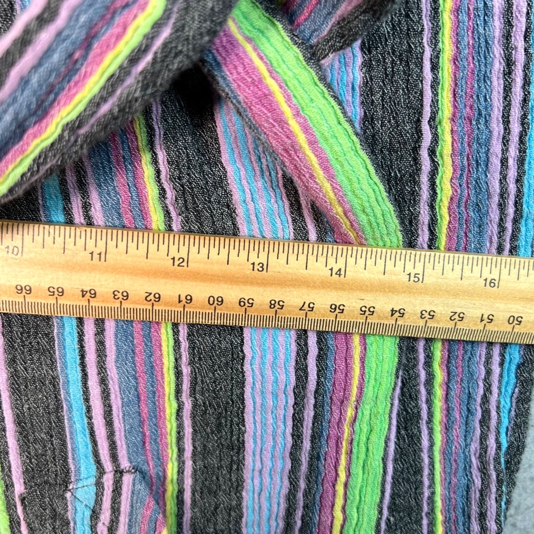 Mara Hoffman Mara Hoffman Striped Organic Cotton Jumpsuit WOMENS XS Multicolor Wide-Leg One-Piece Belt Included Size 26" / US 2 / IT 38 - 6 Thumbnail