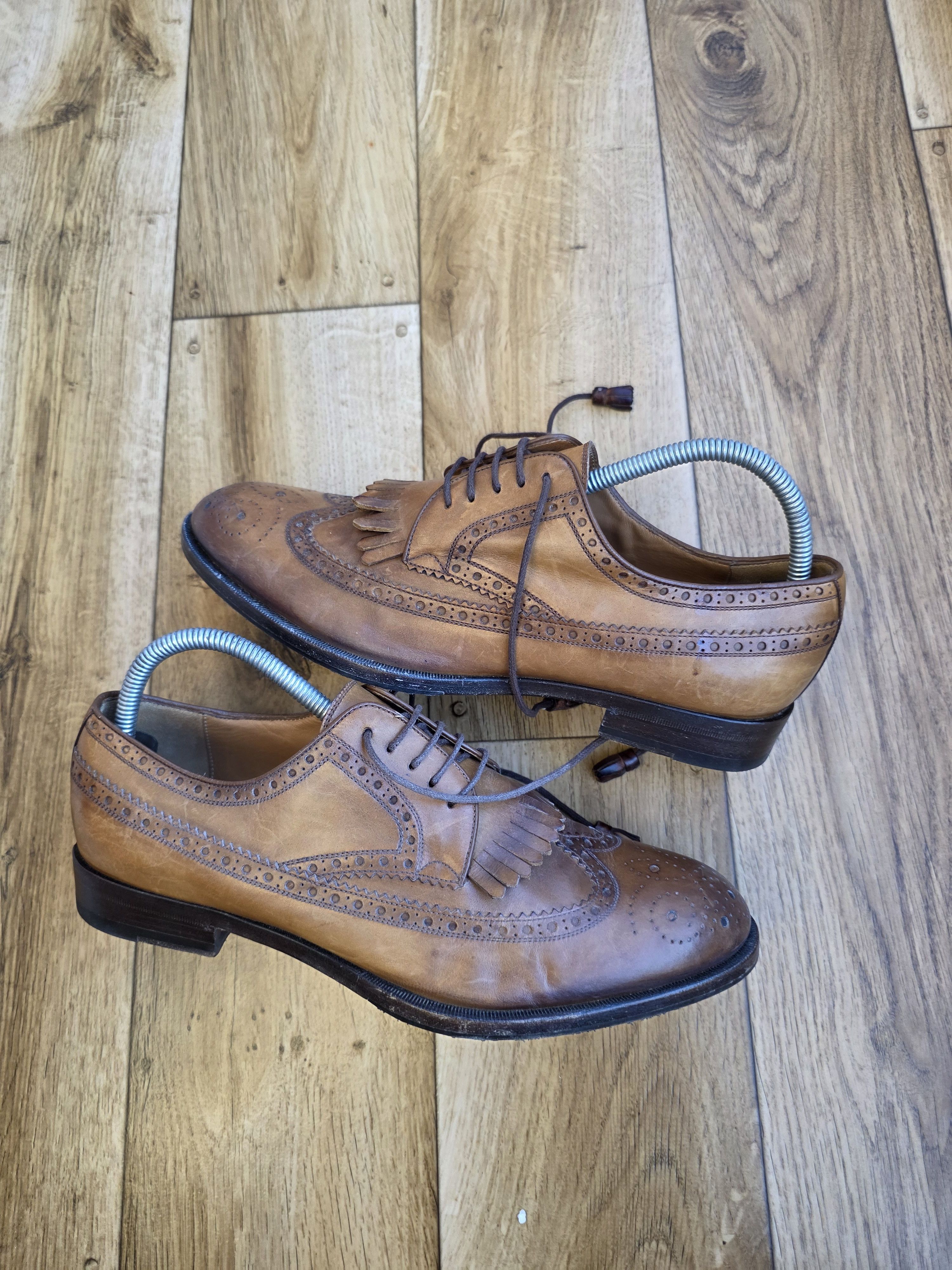 Gucci Gucci Leather Lace Up Size US 9 / EU 42 - 4 Thumbnail