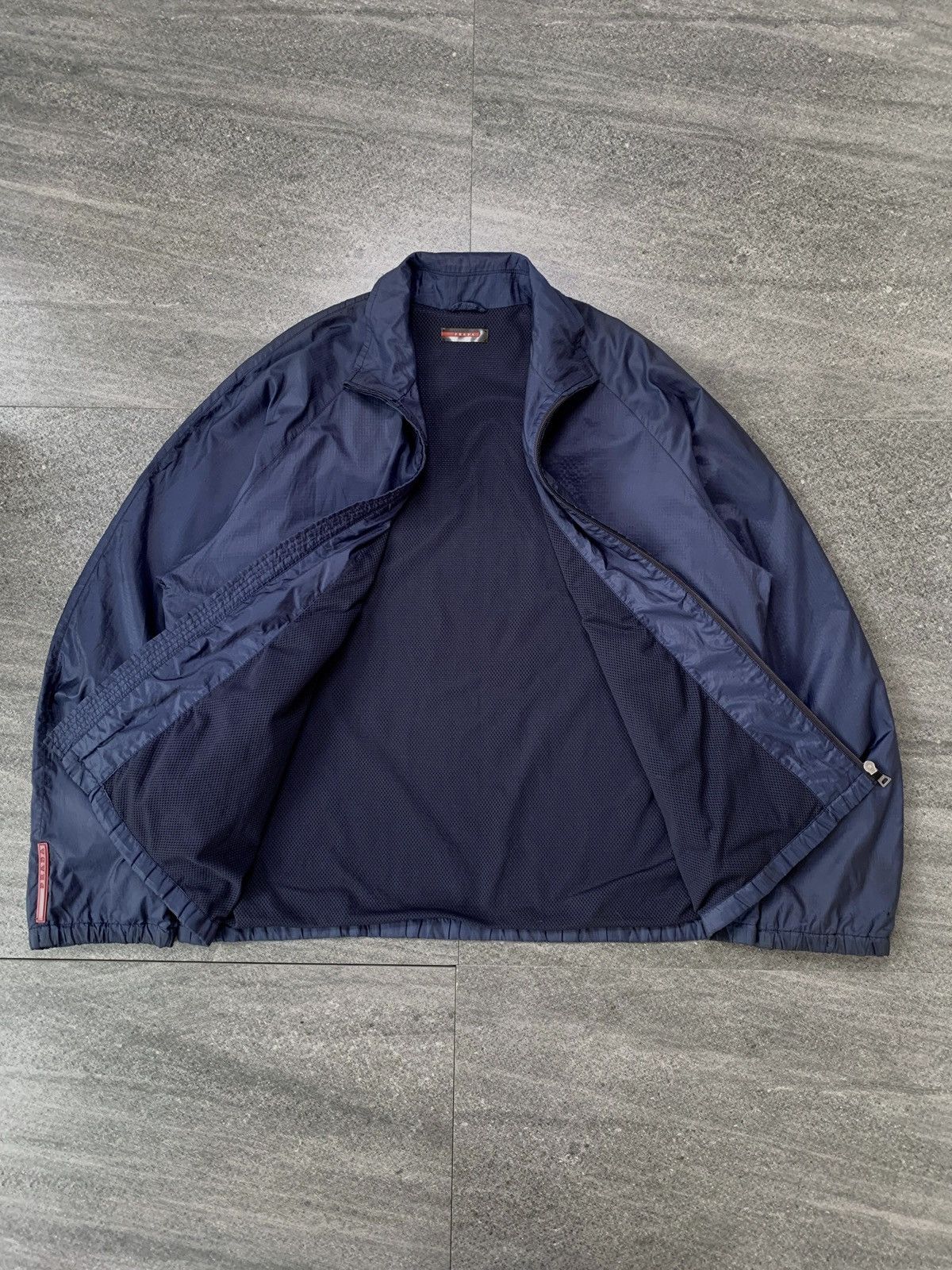 Prada FREE IMPORT TAX 2000s Red Tab Nylon Track Jacket Size US XL / EU 56 / 4 - 5 Thumbnail