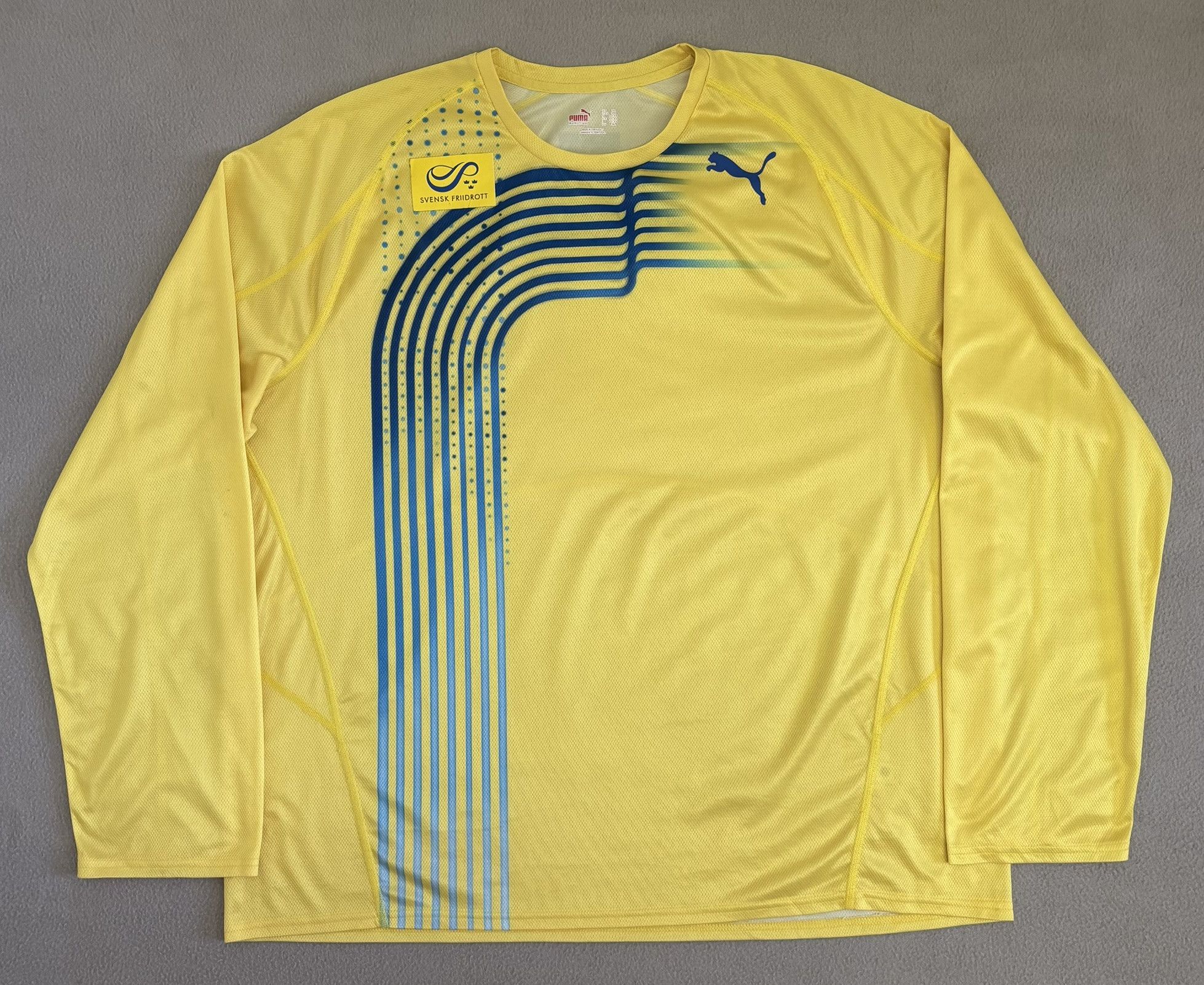 Puma Sweden Svensk Friidrott Puma Athletics Jersey Size 3XL Size US XXL / EU 58 / 5 - 5 Thumbnail