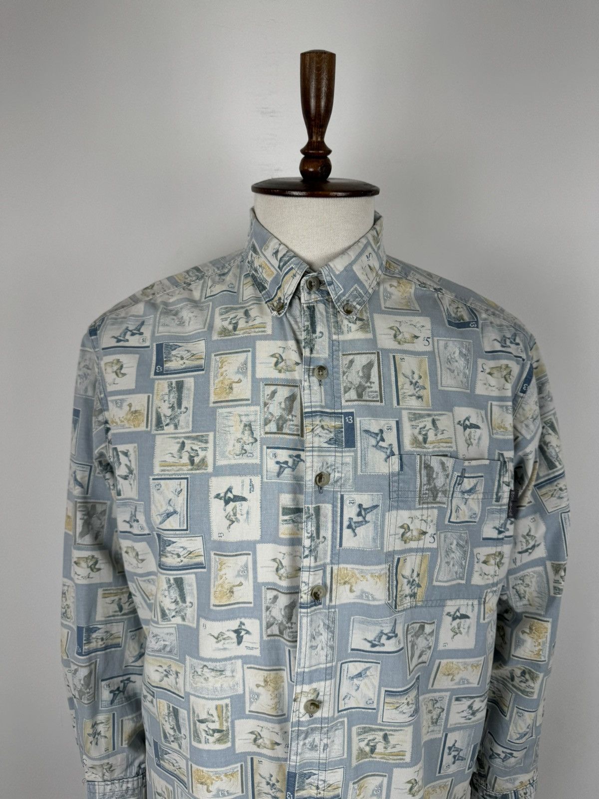 Vintage × Woolrich Woolen Mills Men’s Vintage Woolrich Long Sleeve Duck Shirt size L Size US L / EU 52-54 / 3 - 2 Thumbnail