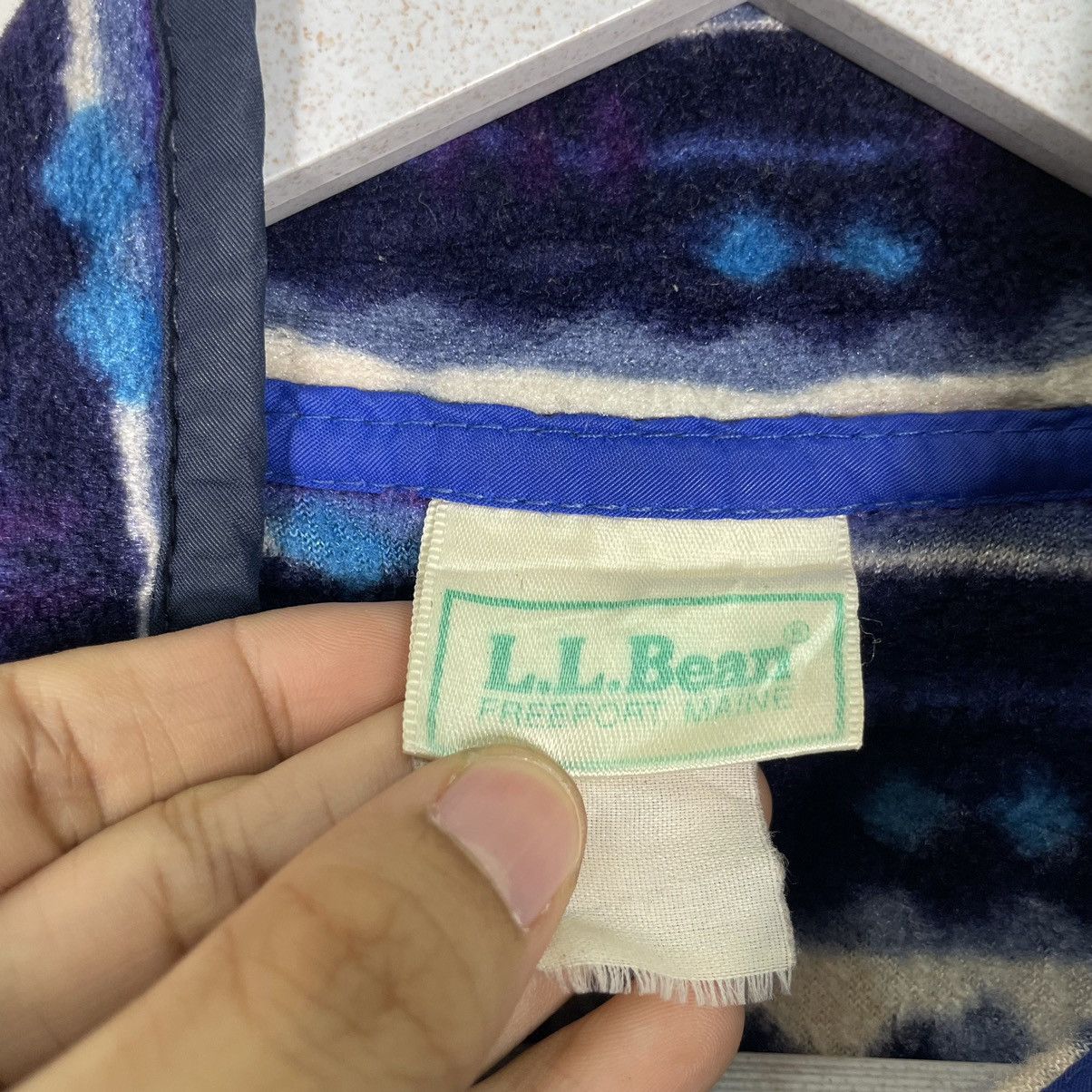 L.L. Bean × Native × Vintage 💥90s LL BEAN NATIVE FLEECE SNAP BUTTON PULLOVER SWEATSHIRT Size US M / EU 48-50 / 2 - 10 Thumbnail