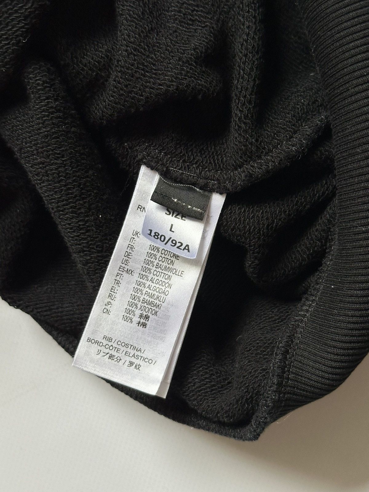 Other DIESEL Black Sweatshirt, Floral Motif, Size L Size L / US 10 / IT 46 - 6 Thumbnail