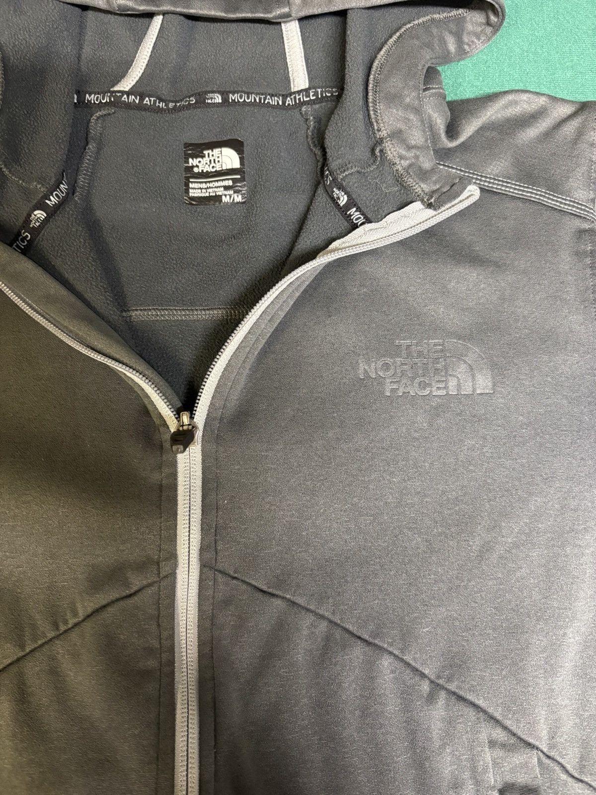 The North Face The North Face Mountain Athletics Full Zip Hoodie Gray Size US M / EU 48-50 / 2 - 2 Thumbnail
