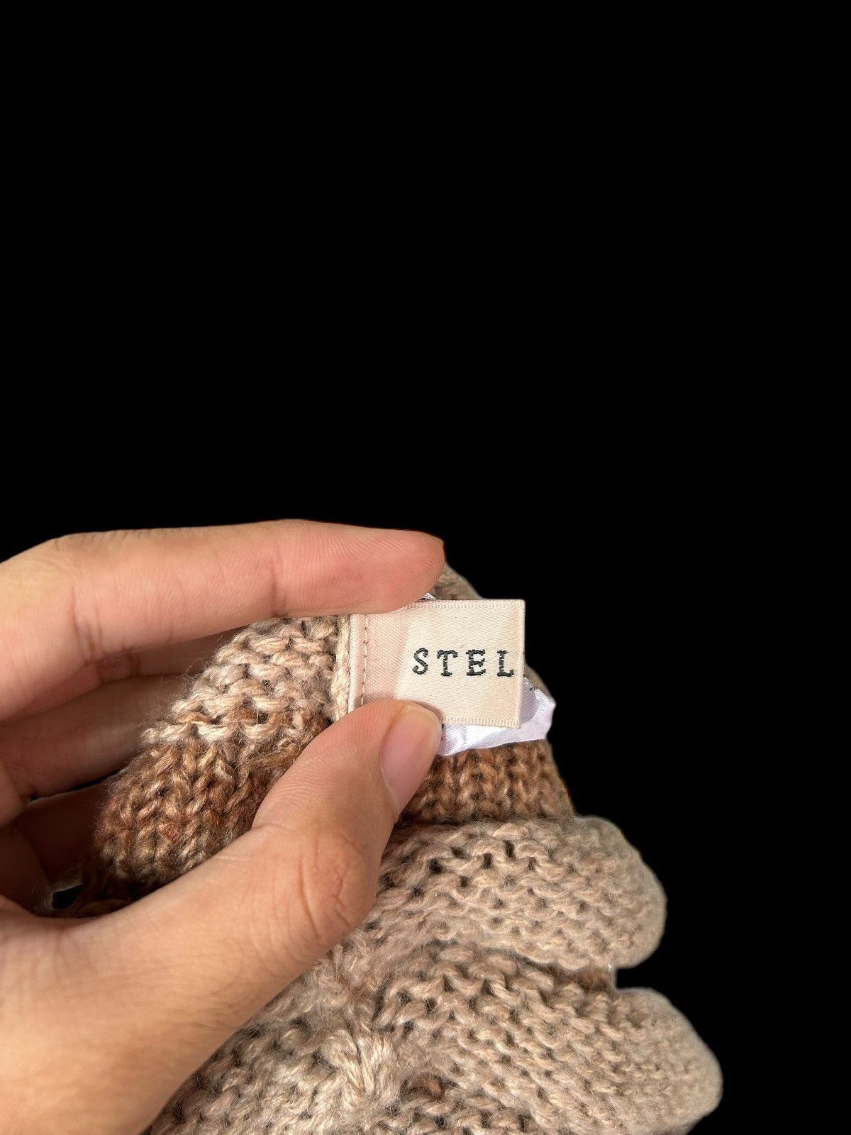 Japanese Brand × Kapital × Vintage Crochet Knitted Japanese Style Rare Design big Beanie Hats 🎌 Size ONE SIZE - 6 Thumbnail
