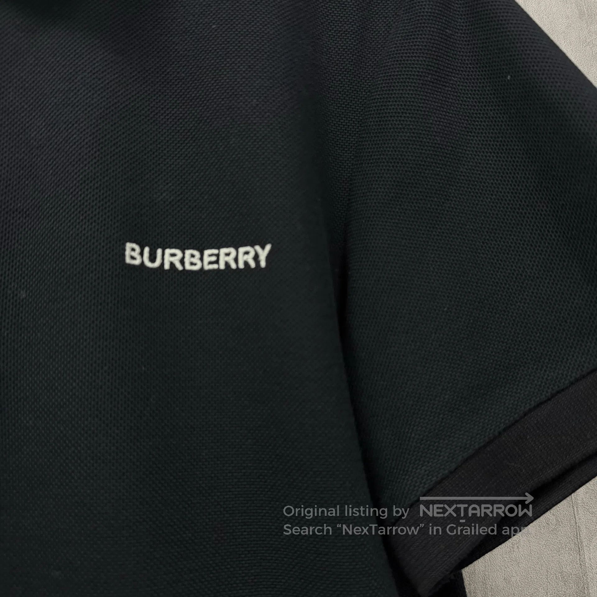Burberry Burberry Embroidered Logo Check Polo T. Size US M / EU 48-50 / 2 - 2 Thumbnail