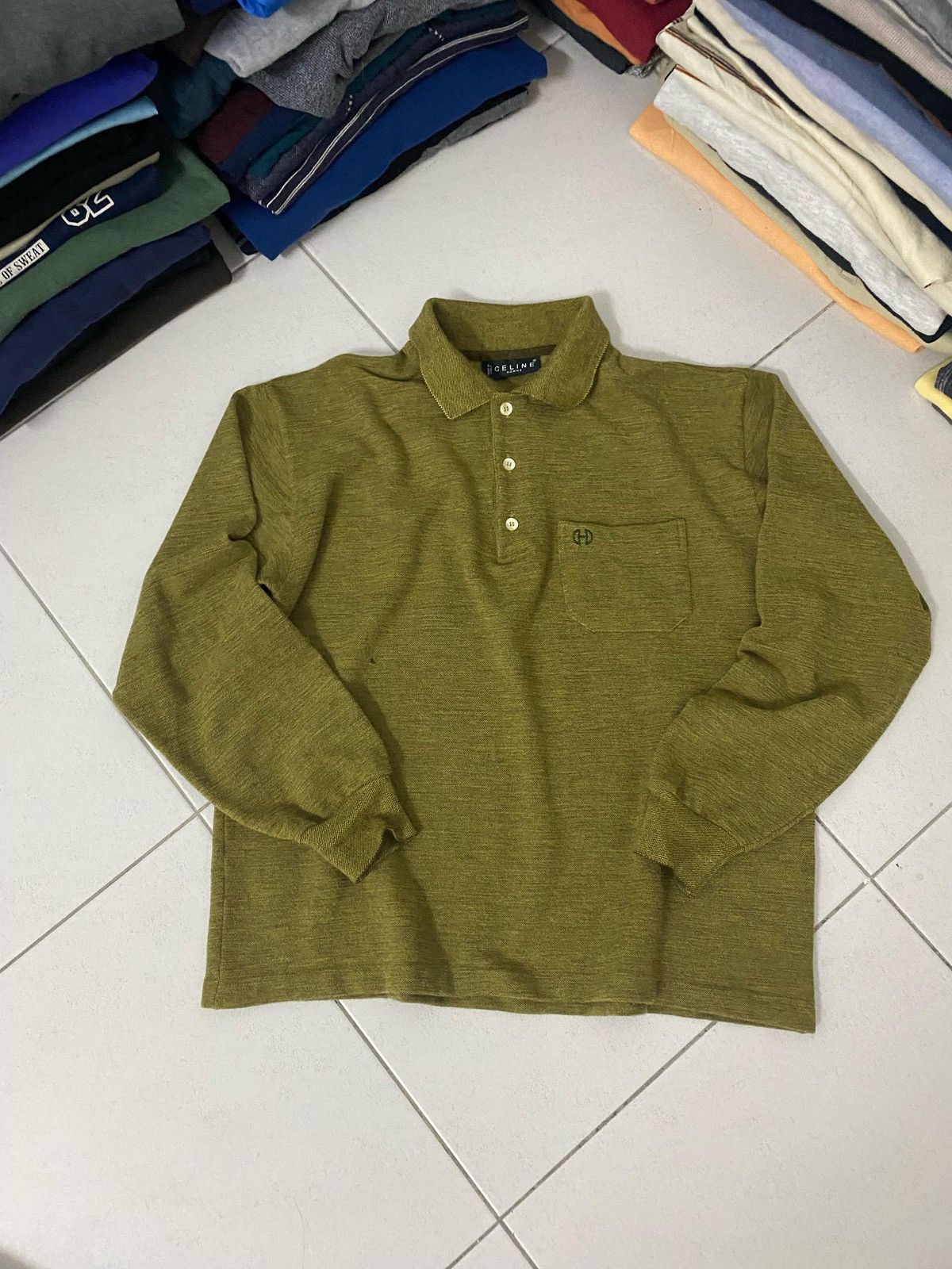 Vtg 90’s Celine Italy (Pura Lana Vergine Woolmark)
