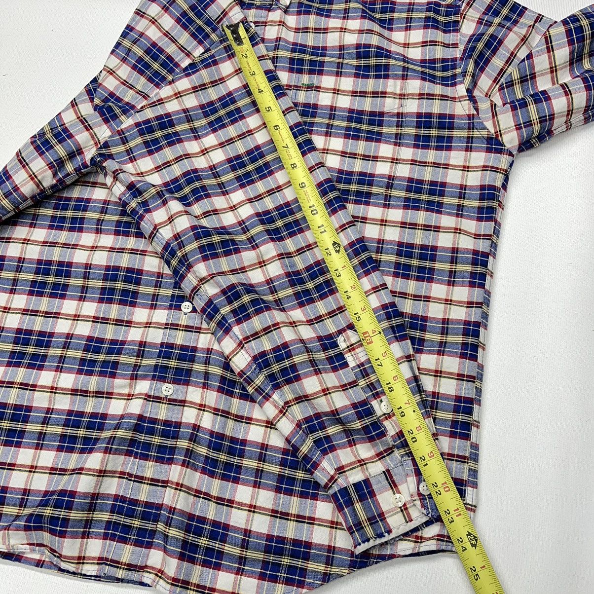 Tommy Hilfiger × Vintage VTG Tommy Hilfiger Shirt Plaid Button Down Long Sleeve Size US L / EU 52-54 / 3 - 22 Thumbnail