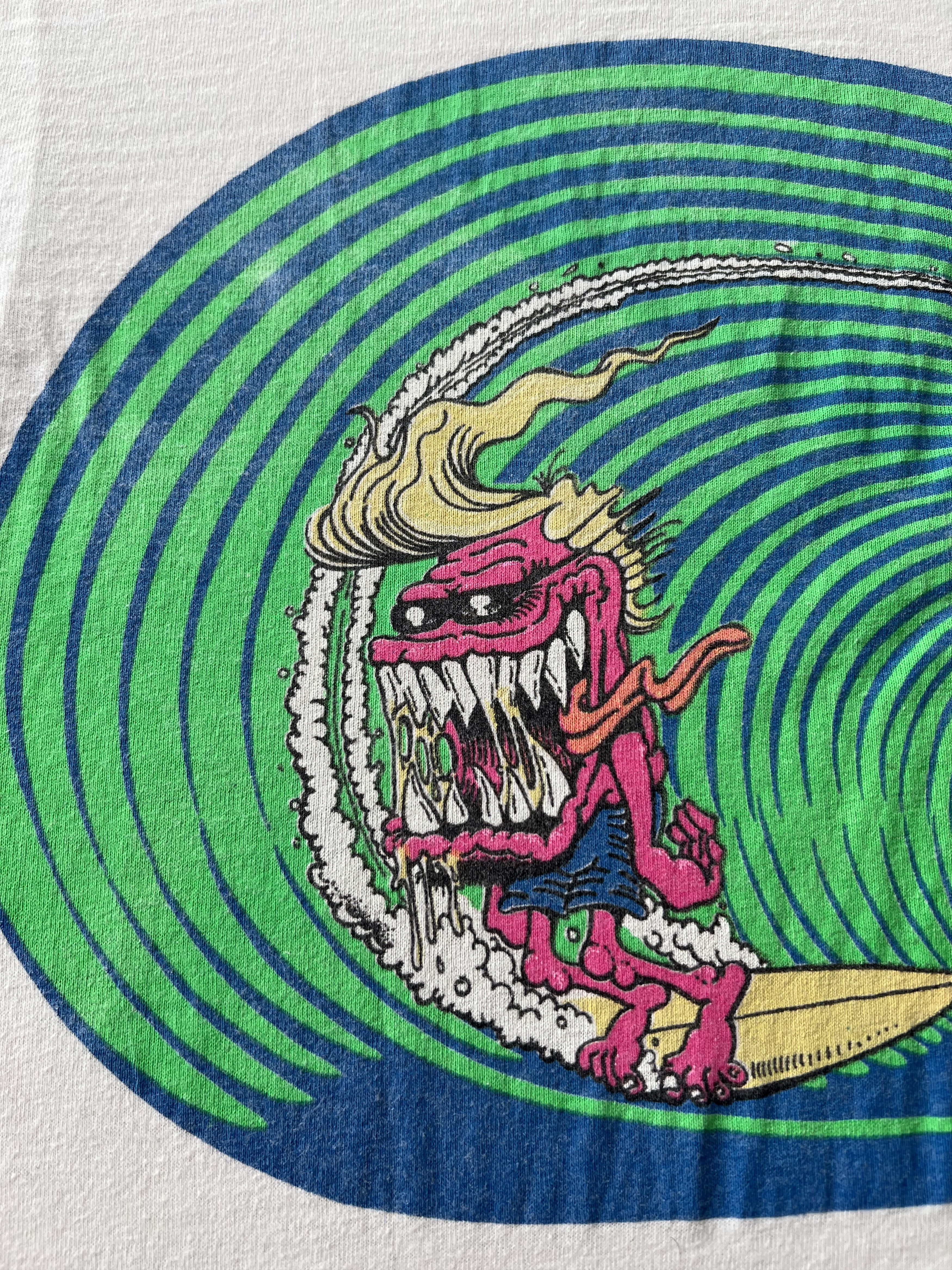 Vintage Vintage 1987 Monster Island Sunshine Designs Surf T-shirt Size US L / EU 52-54 / 3 - 15 Thumbnail