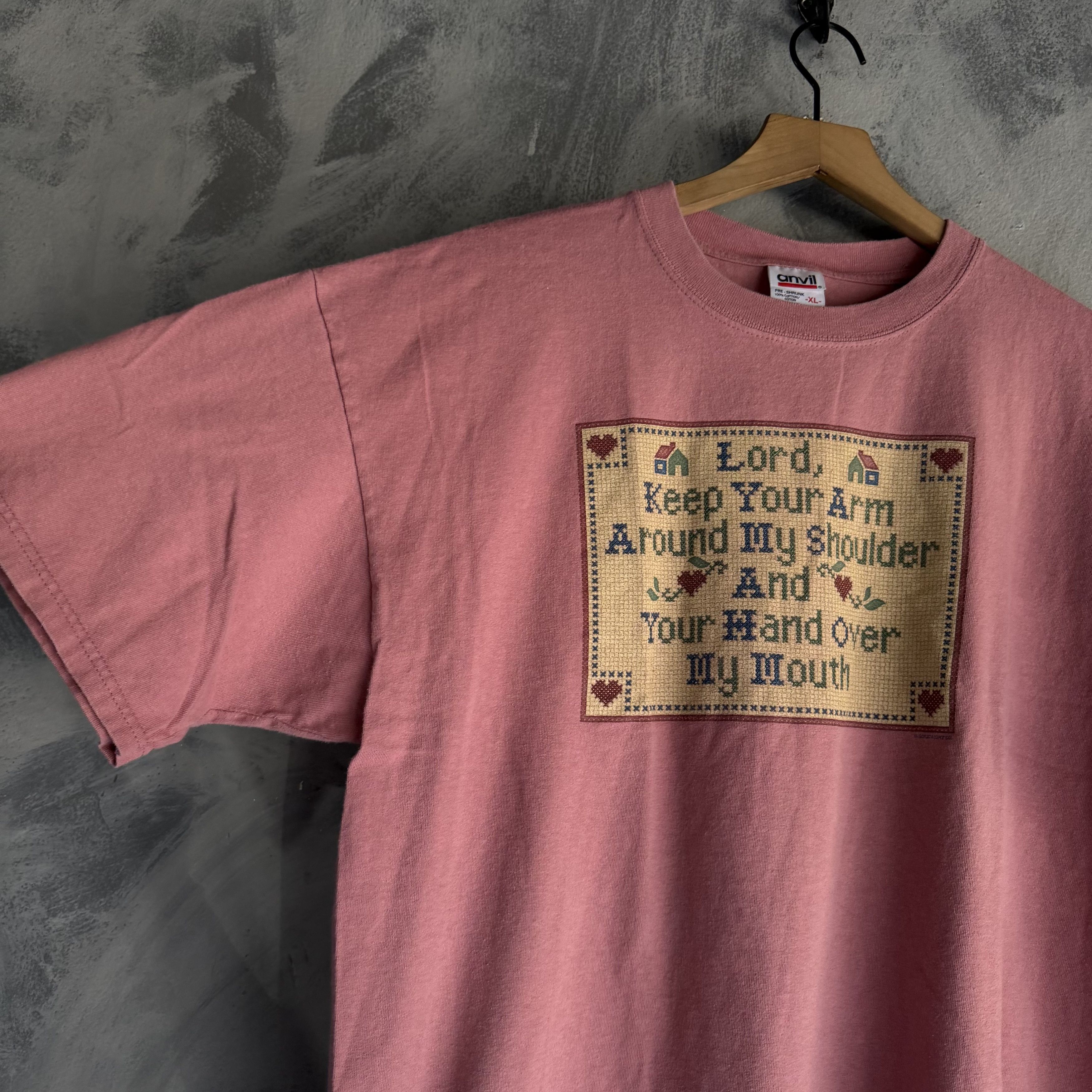 Other Vtg Lord Jesus Christ Christian T Shirt Solid Light Co EUC Size US XL / EU 56 / 4 - 2 Thumbnail