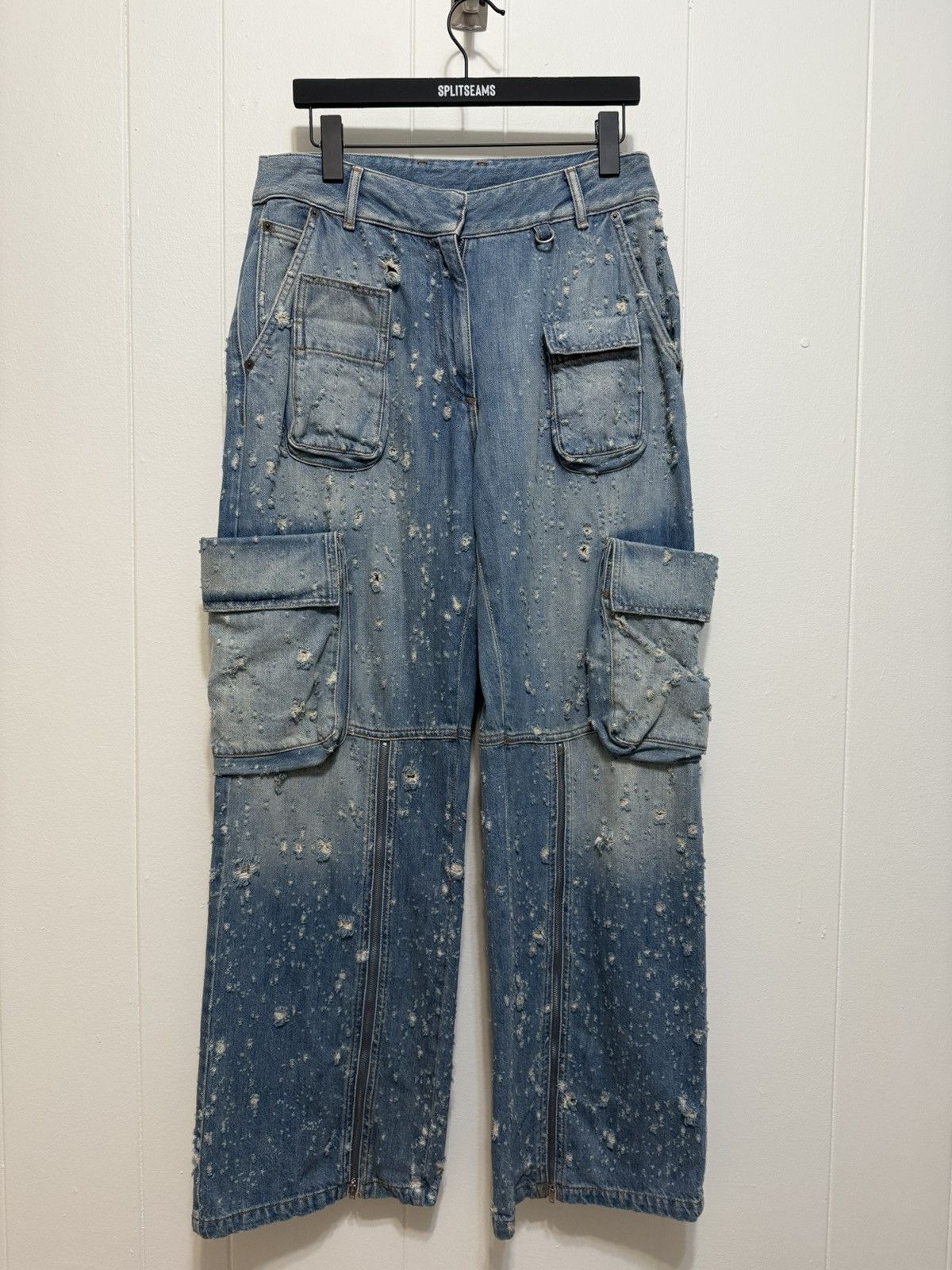 Acne Studios Acne Studios Patessa Cargo Jeans Size 32" / US 10 / IT 46 - 1 Thumbnail