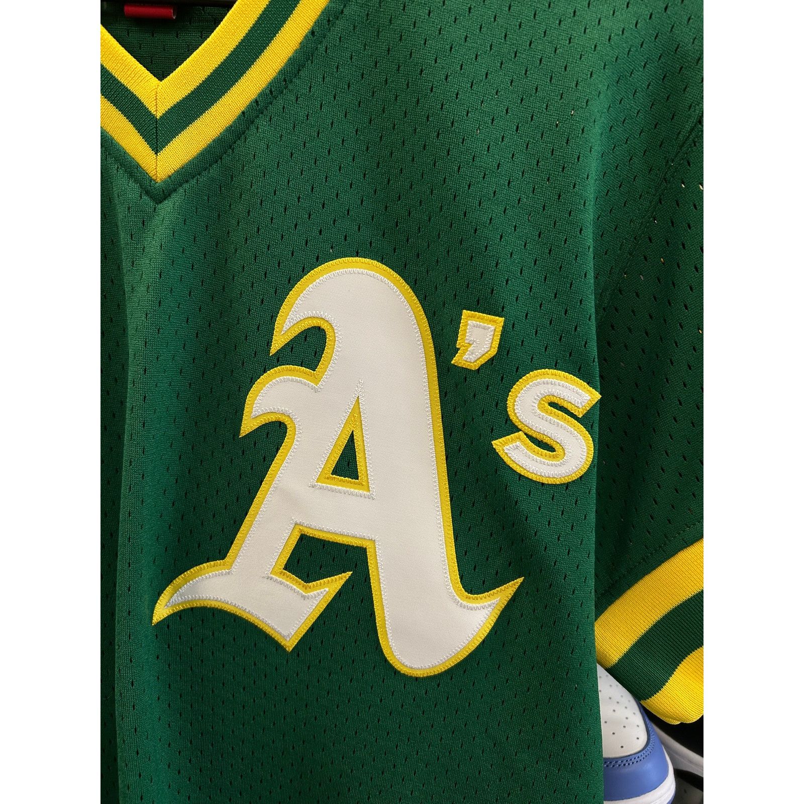 Cooperstown Collection Mitchell & Ness Oakland Athletics Cooperstown Jersey 40 M Size US M / EU 48-50 / 2 - 5 Thumbnail