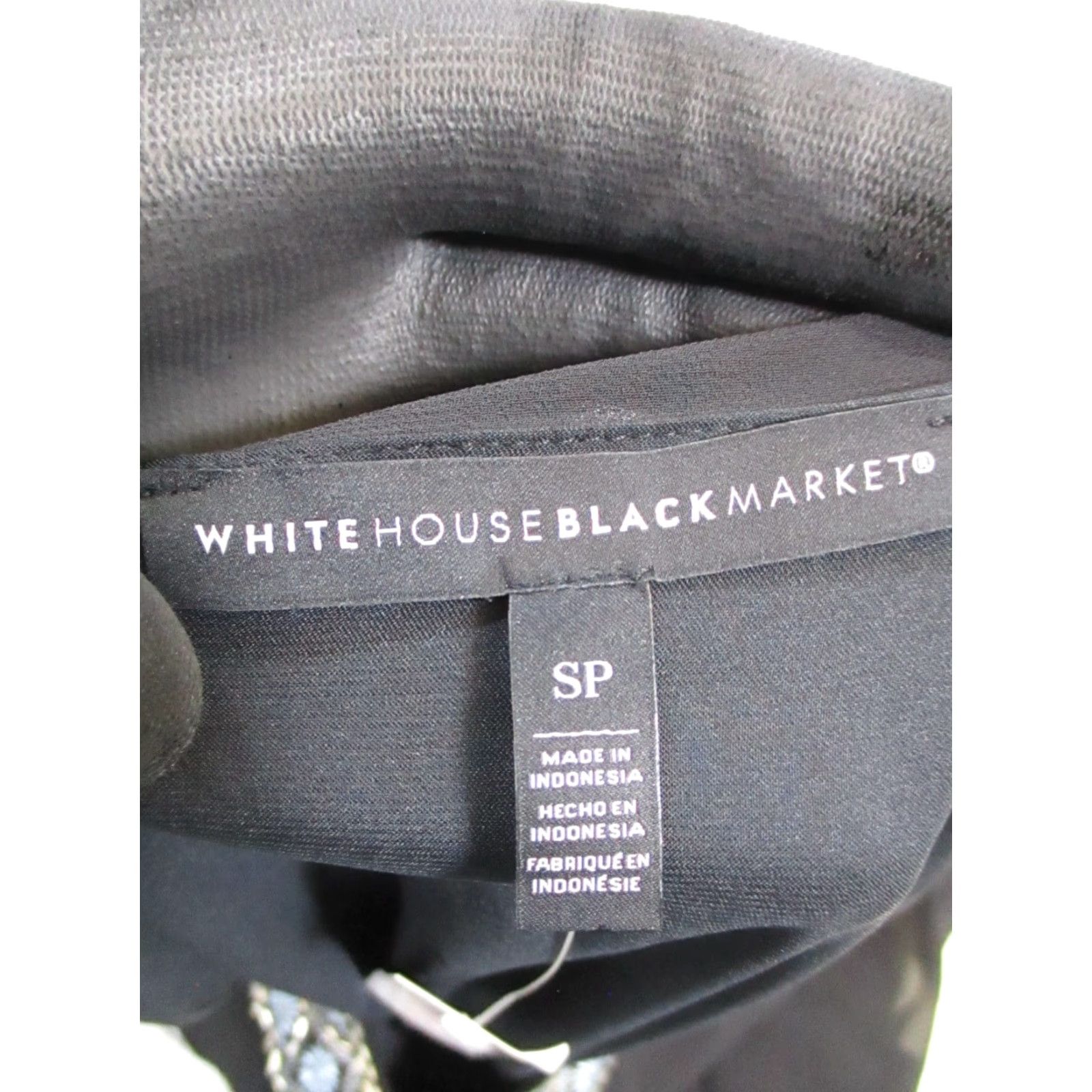 White House Black Market White House Black Market Poncho Womens Small Petite Black New Size S / US 4 / IT 40 - 3 Thumbnail