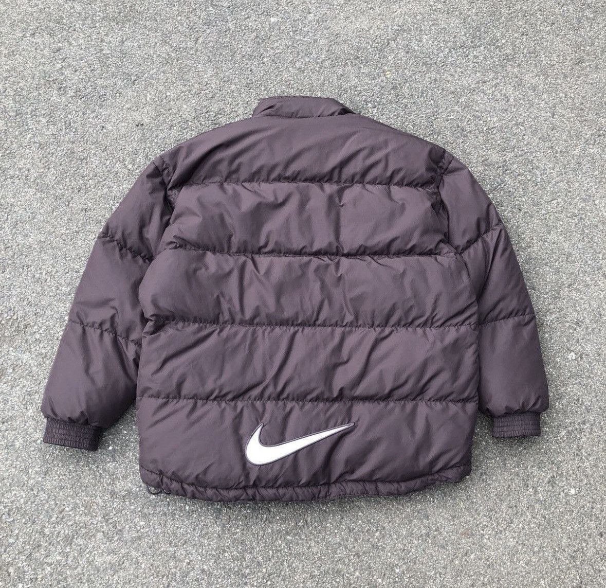 Nike Vintage Nike Puffer Big Swoosh Size US L / EU 52-54 / 3 - 2 Thumbnail