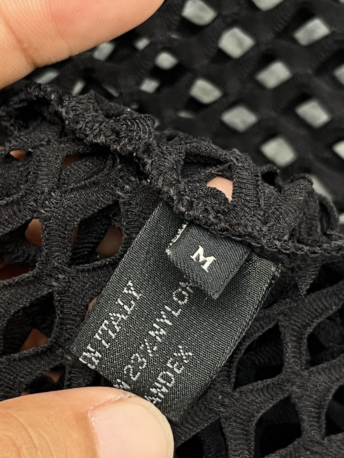 Prada Prada Fishnet Mesh Tank Top Hood Size US M / EU 48-50 / 2 - 5 Thumbnail