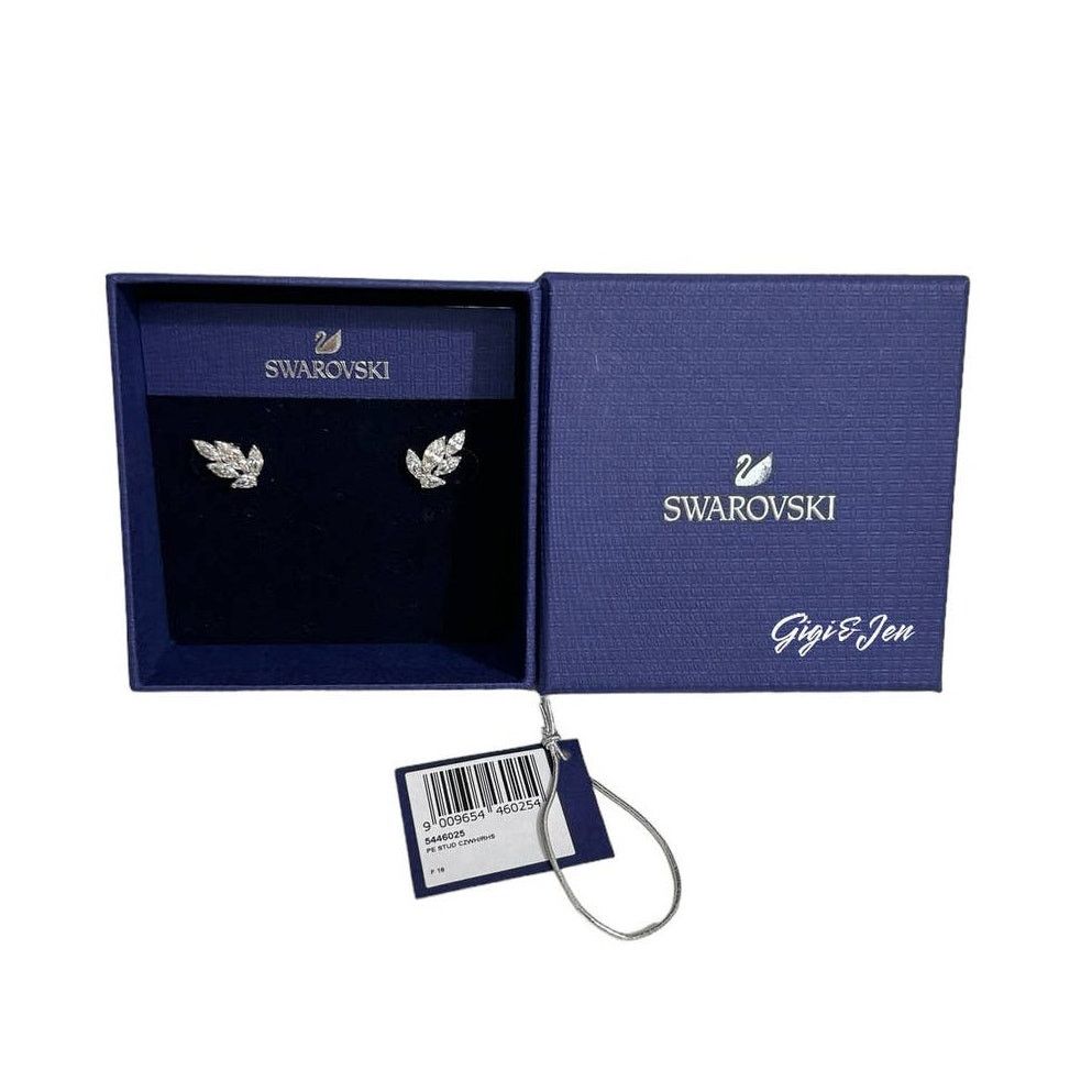 Swarovski Swarovski Louison Stud Pierced Earrings , Rhodium plated Size ONE SIZE - 1 Thumbnail