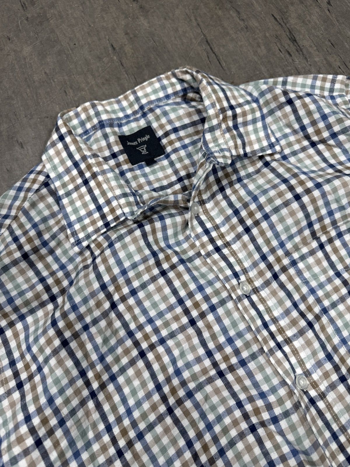 Other ᶠᵃⁿᶜʸᵍᵘʸBOXY Trashed Shirt Vintage Cropped Button Up 90s 80 Size US M / EU 48-50 / 2 - 3 Thumbnail