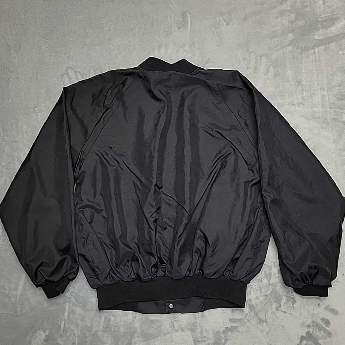 Vintage VINTAGE Hartwell KOOL Jacket Mens XL Black Snap Front 80s 90s Bomber Made in USA Size US XL / EU 56 / 4 - 7 Thumbnail