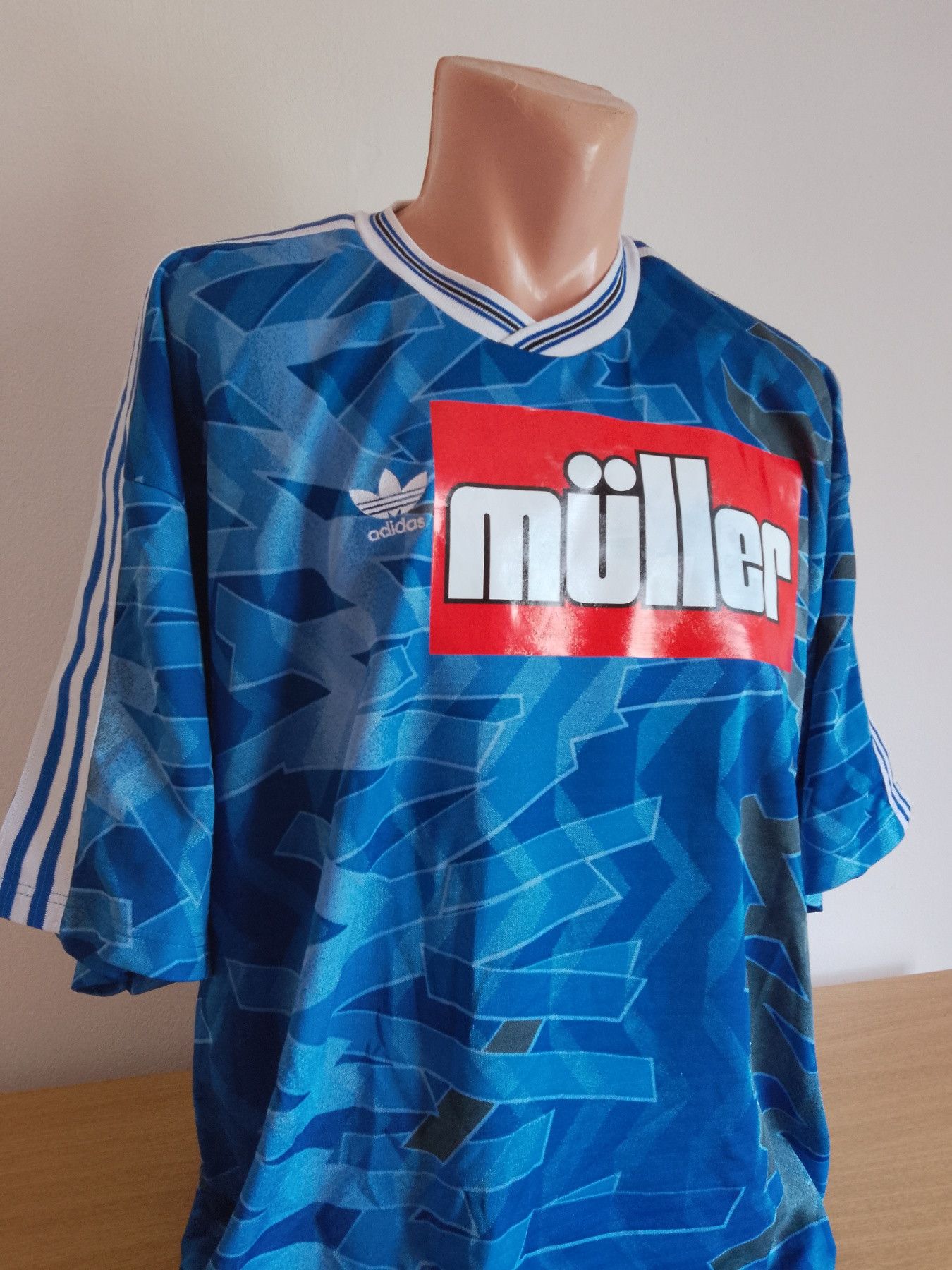 Adidas Schalke 04 Youri Mulder Jersey - 1993/1994 jersey - Adidas Size US XL / EU 56 / 4 - 3 Thumbnail
