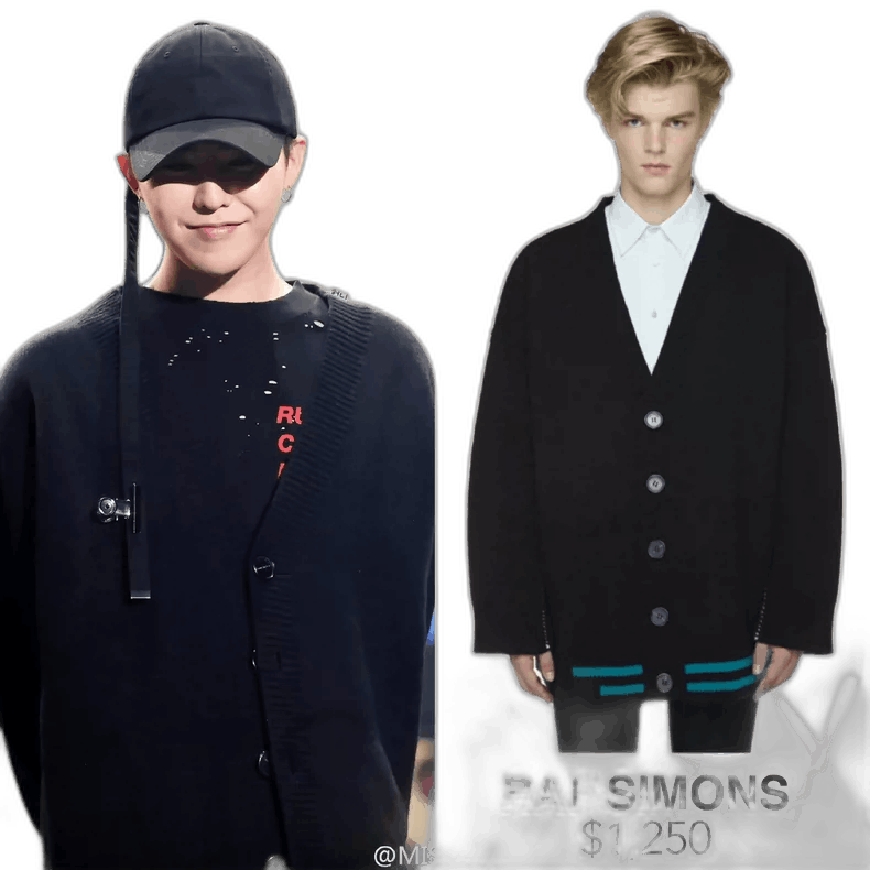 Raf Simons Raf Simons Oversize Black Cardigan Size US S / EU 44-46 / 1 - 1 Thumbnail