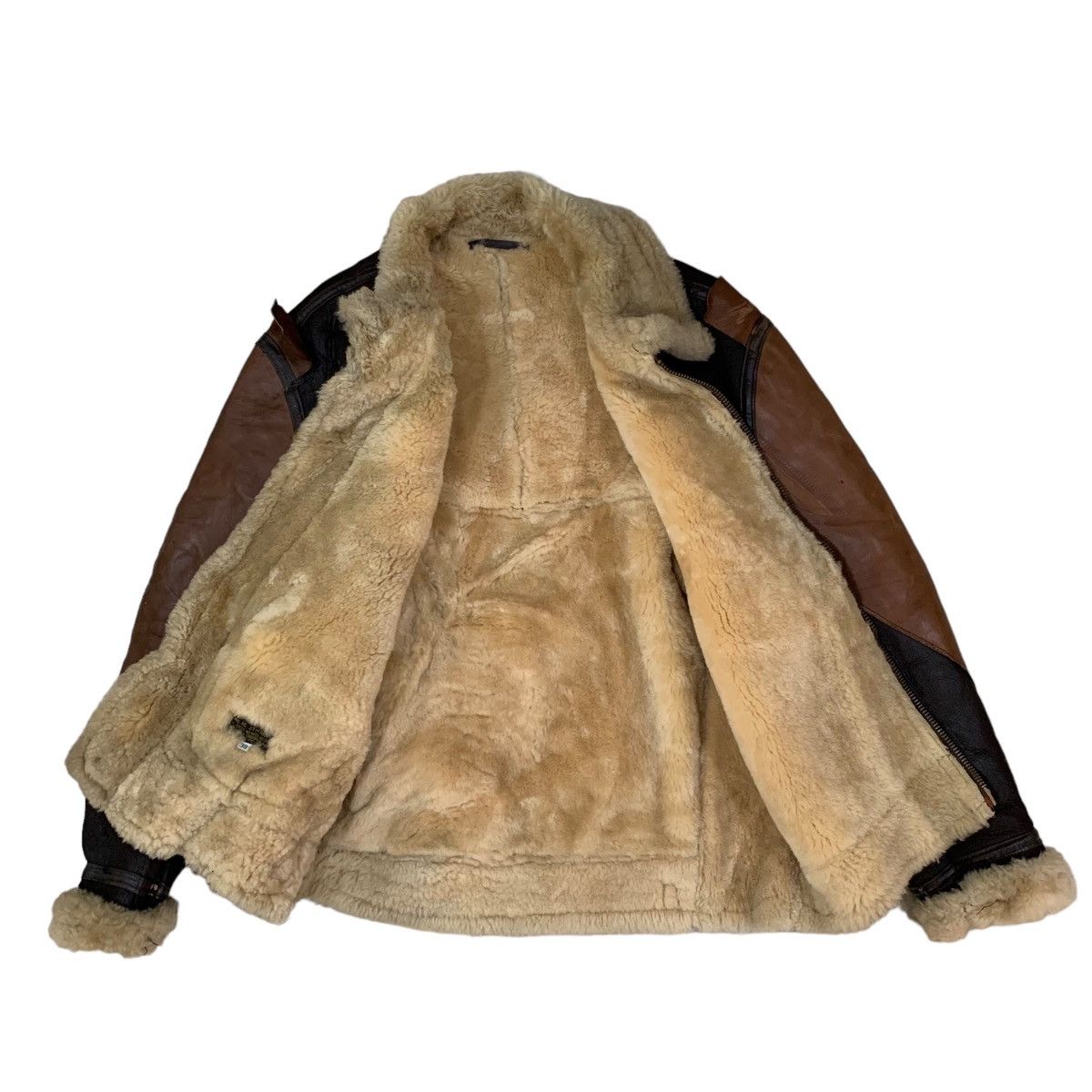 Willis & Geiger 🔥Willis & Geiger Type B3 Shearling Sheepskin Leather Jacket Size US M / EU 48-50 / 2 - 6 Thumbnail