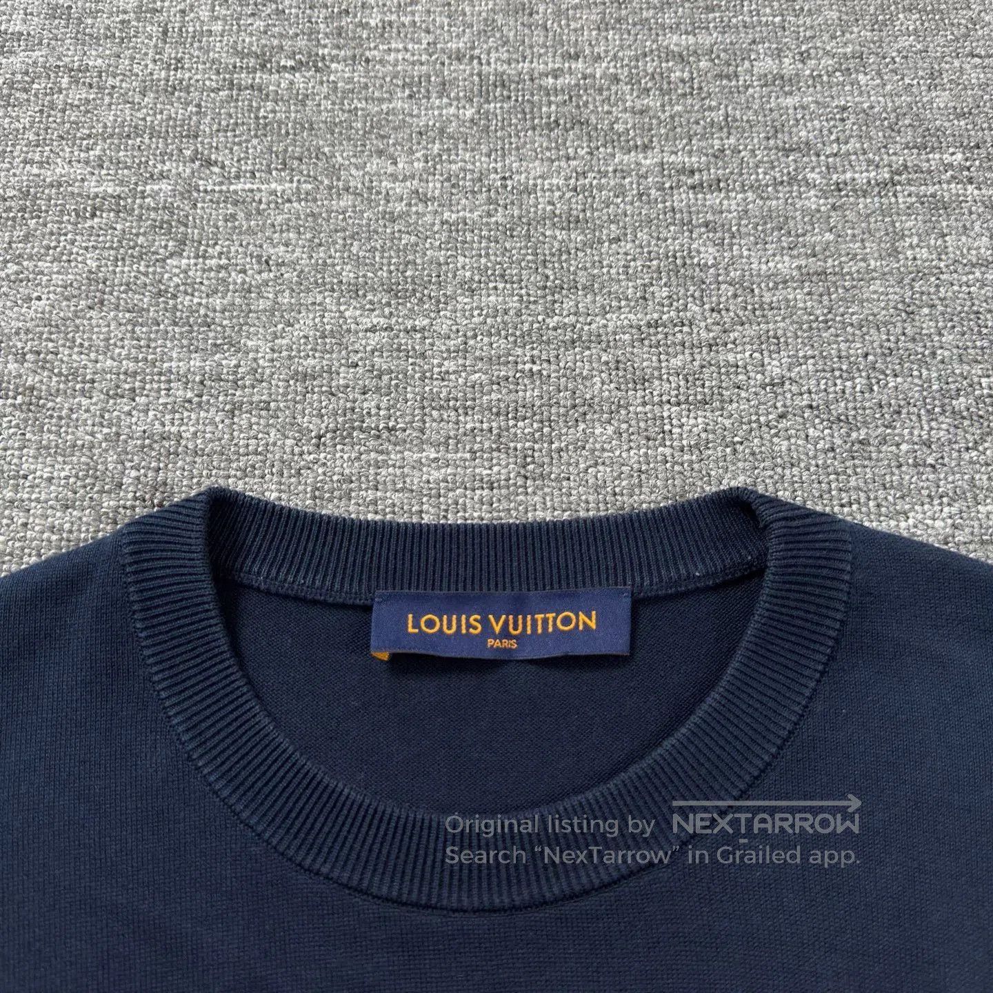 Louis Vuitton LV Nigo Collaboration Navy T-shirt. Size US M / EU 48-50 / 2 - 3 Thumbnail