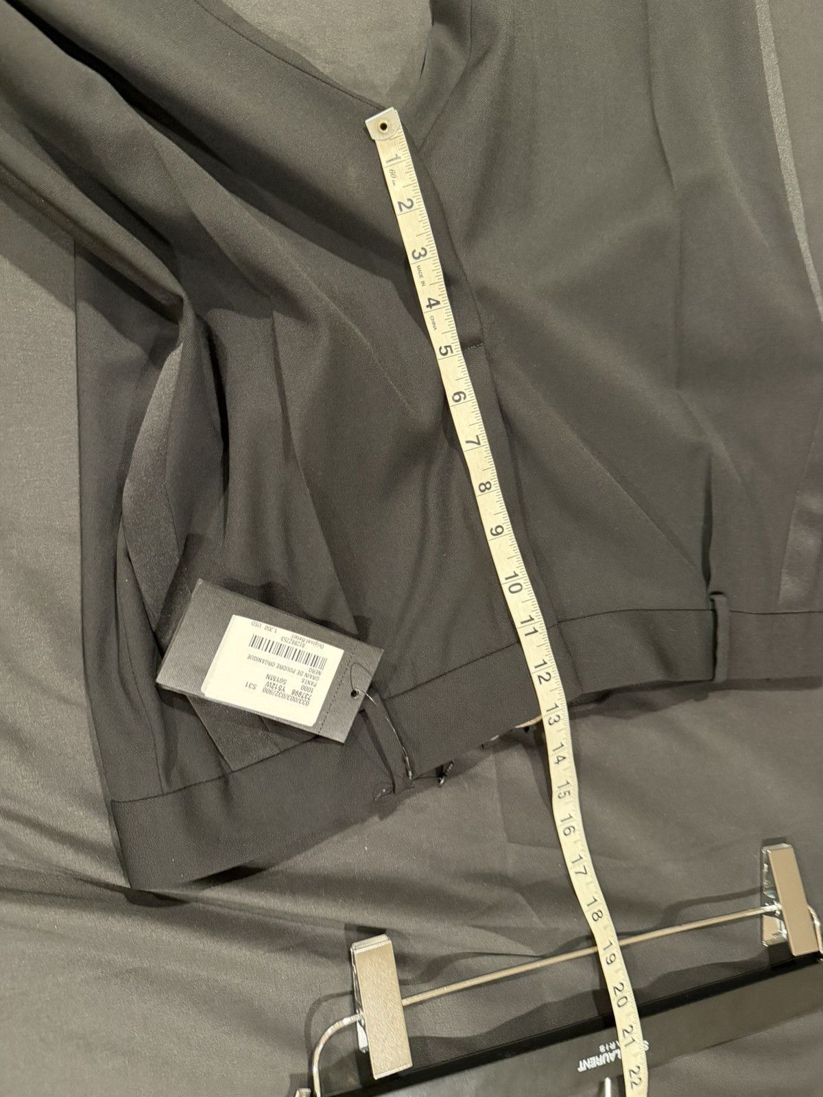 Saint Laurent Paris Saint laurent tuxedo mens pants. 52/36. $1790 Size US 36 / EU 52 - 9 Thumbnail