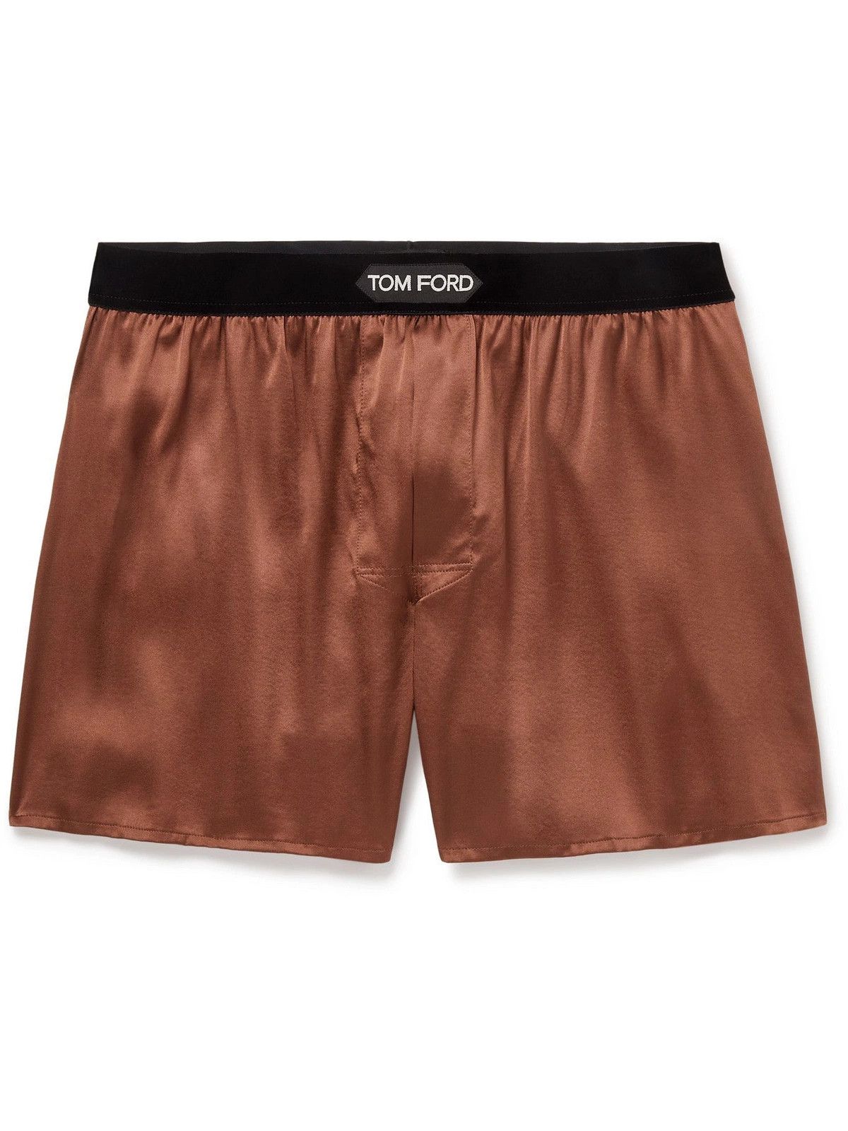 Tom Ford oc11z1025 Size: M / Midway Boxers in Chestnut Size ONE SIZE - 1 Thumbnail
