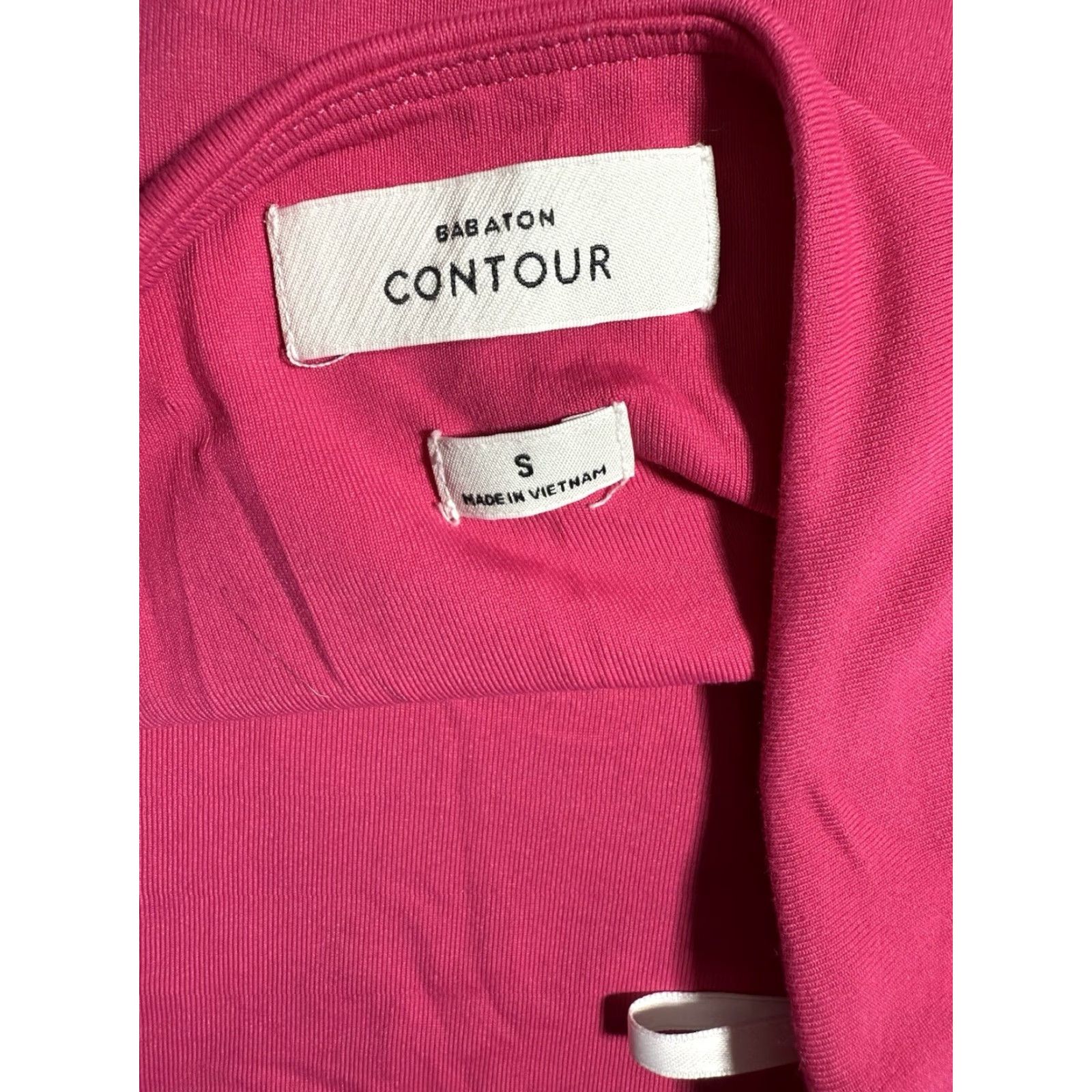 Aritzia Babaton Women's Tube Top Pink Size S Contour Cropped Sleeveless Pullover Nylon Spandex Tank Top Size S / US 4 / IT 40 - 3 Thumbnail