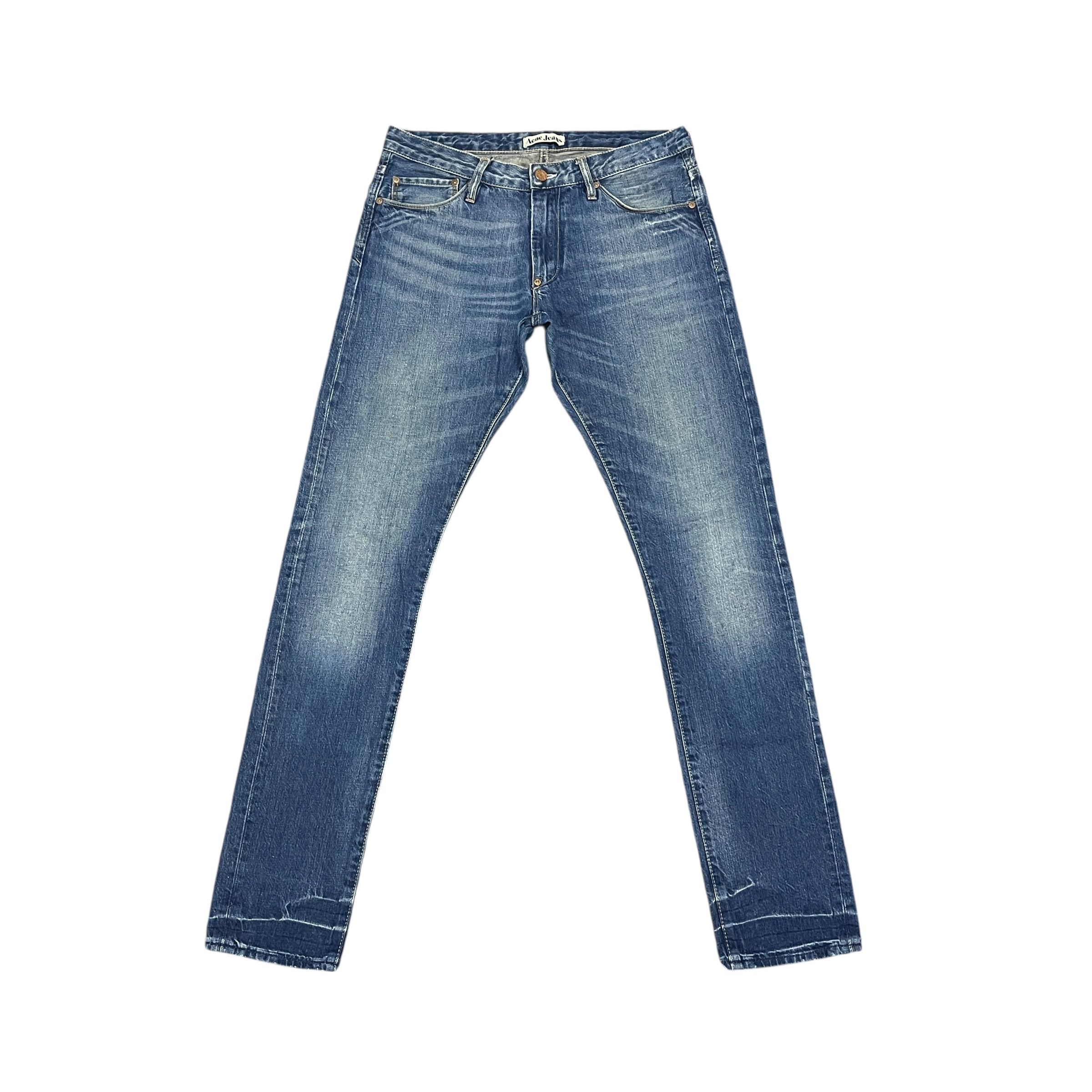 Acne Studios Archival Acne Studios Slim Fit Denim Jeans Size US 31 - 1 Thumbnail