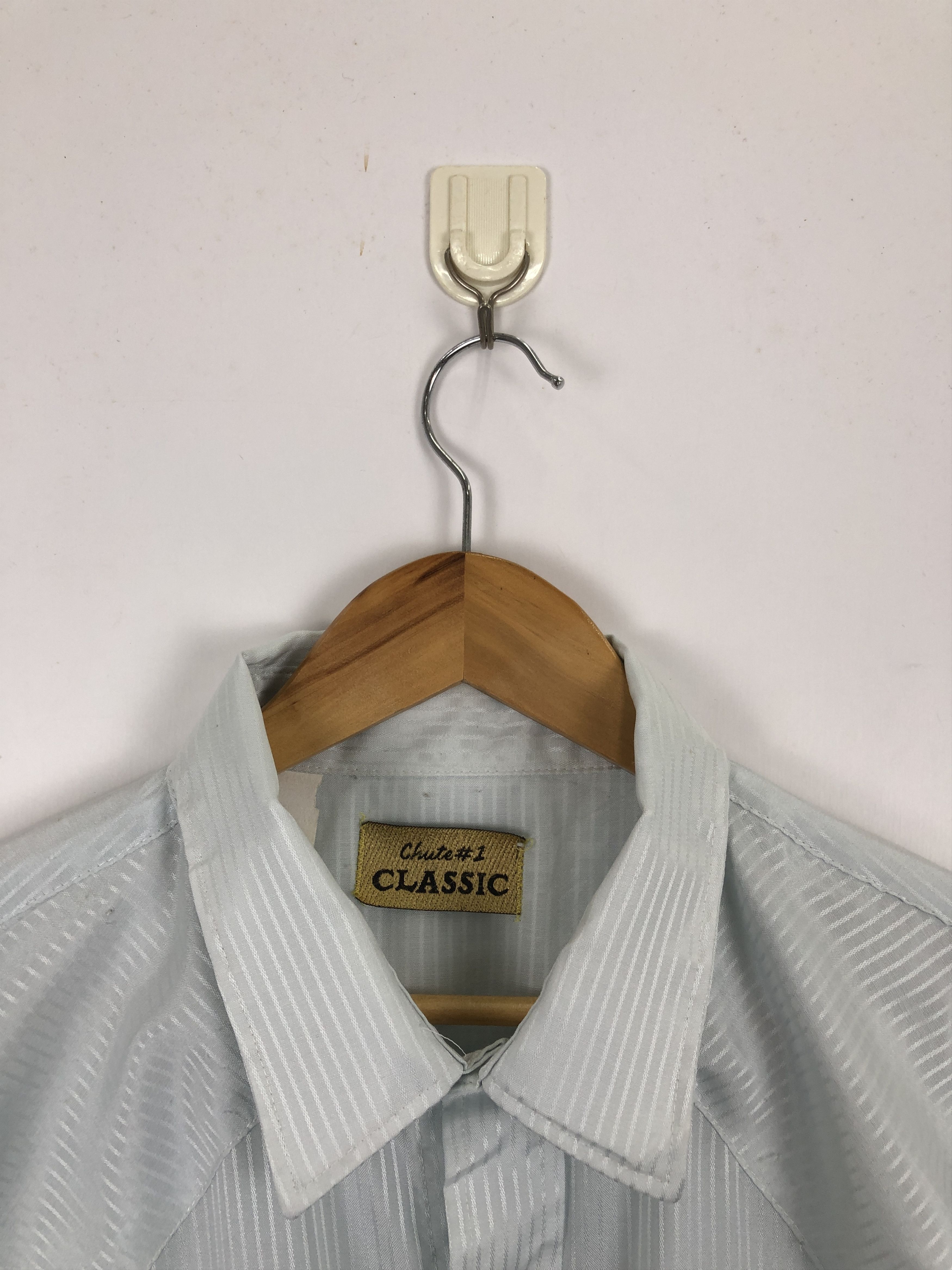 Japanese Brand × Vintage Vintage 80s Striped Western Shirt TA0461 Size US XL / EU 56 / 4 - 8 Thumbnail