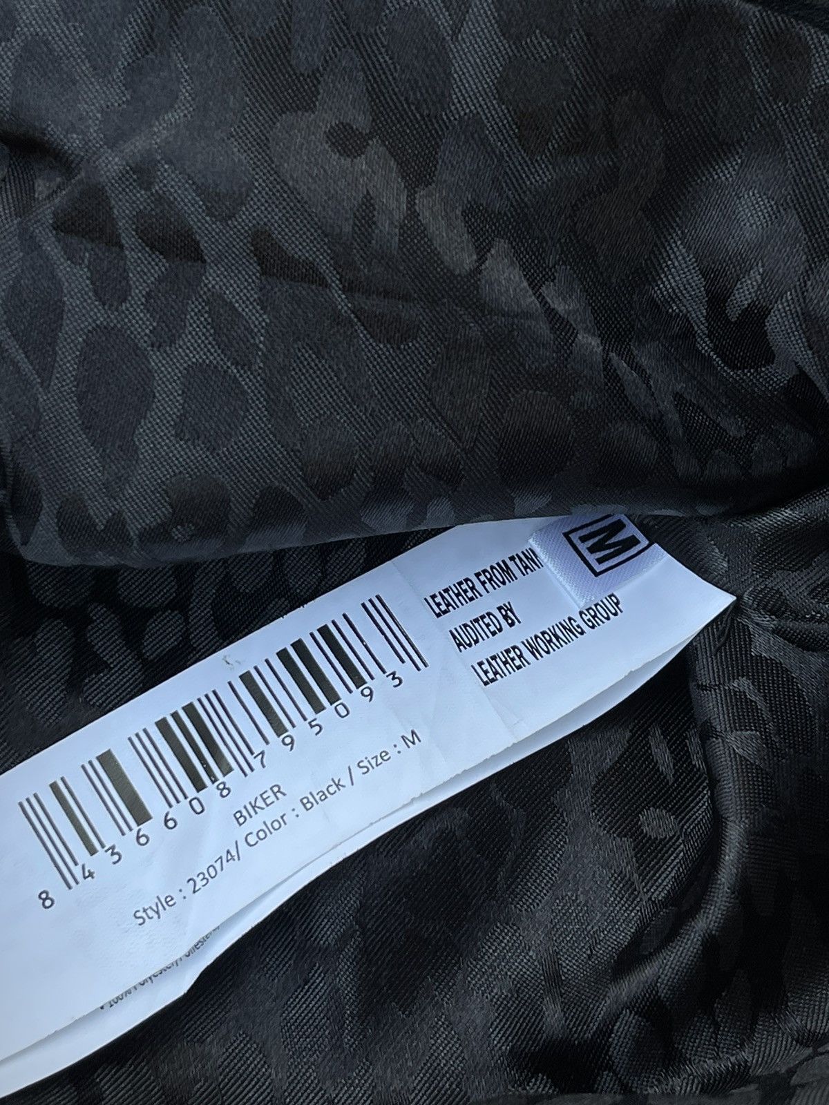 Leather !DS! AW22 Studio ID Biker Black Leather Jacket Size US M / EU 48-50 / 2 - 19 Thumbnail