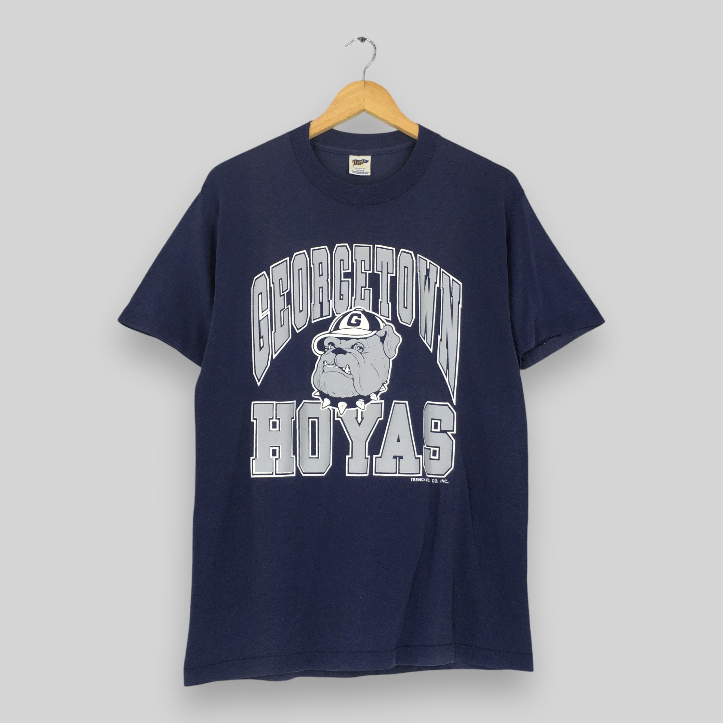 Vintage Vintage 90s Georgetown Hoyas NCAA T Shirt Large Size US L / EU 52-54 / 3 - 1 Thumbnail