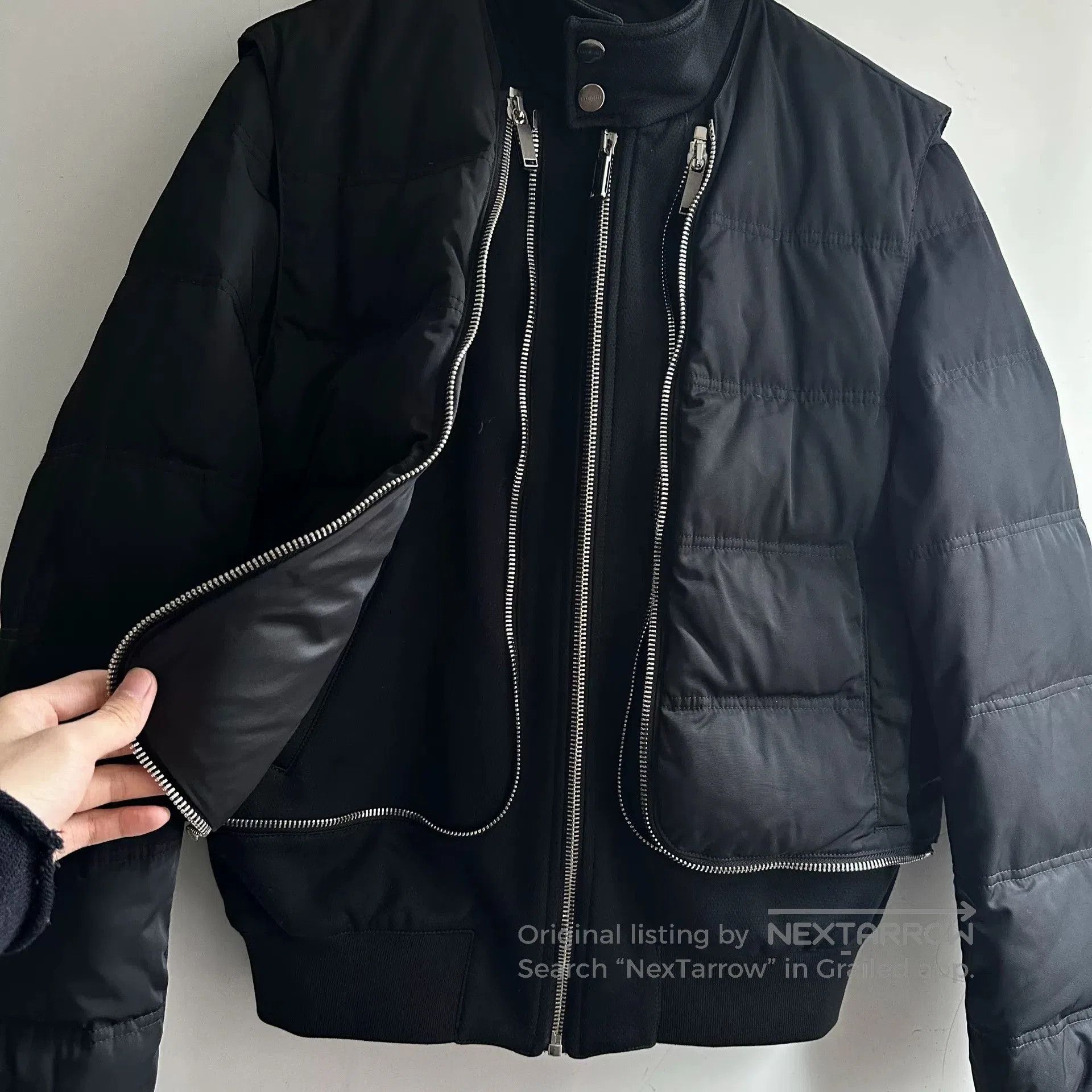 Dirk Bikkembergs dirk bikkembergs zip-up down jacket. Size US L / EU 52-54 / 3 - 3 Thumbnail