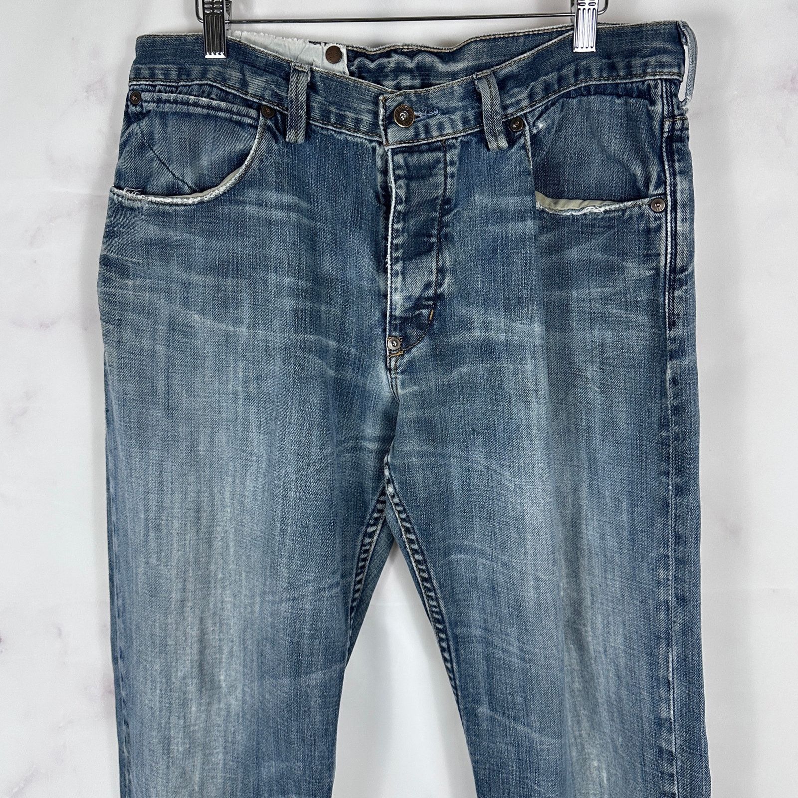 Gap Vintage Morrison Faded Denim Size US 34 / EU 50 - 2 Thumbnail