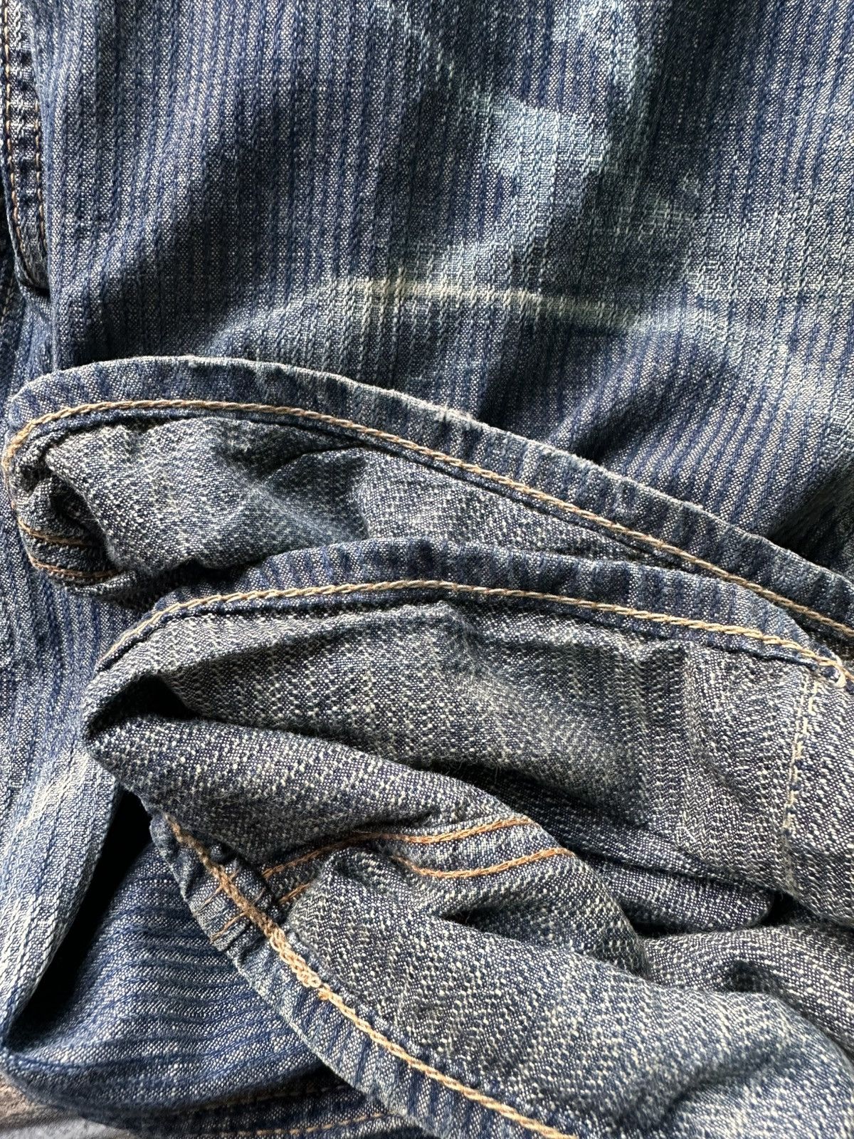 Japanese Brand Blue Way Flared Pants Size US 32 / EU 48 - 17 Thumbnail