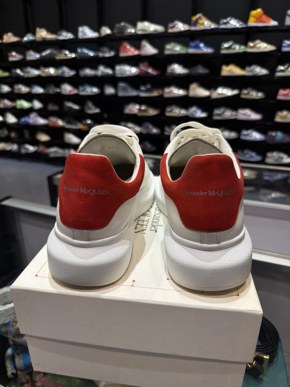 Alexander McQueen Size 45EU/12US- Alexander McQueen Red/White Oversized Size US 12 / EU 45 - 8 Thumbnail