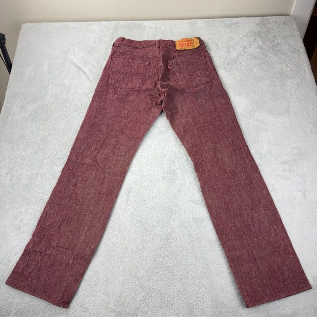 Levi's Levi's 501 Men's Sz 31x30 White Oak Cone Denim Made in Size US 31 - 6 Thumbnail